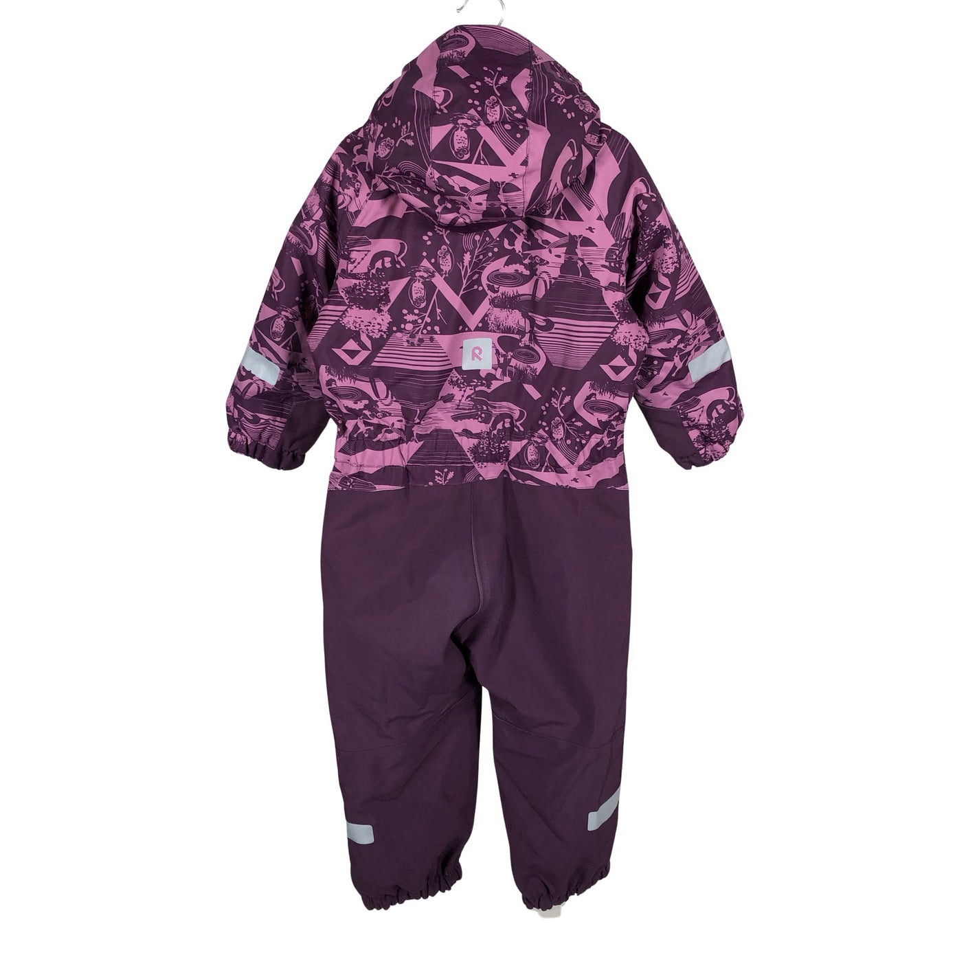 Tyttöjen Reimatec - Toppahaalari, koko 104 - 110 - Violetti (2)