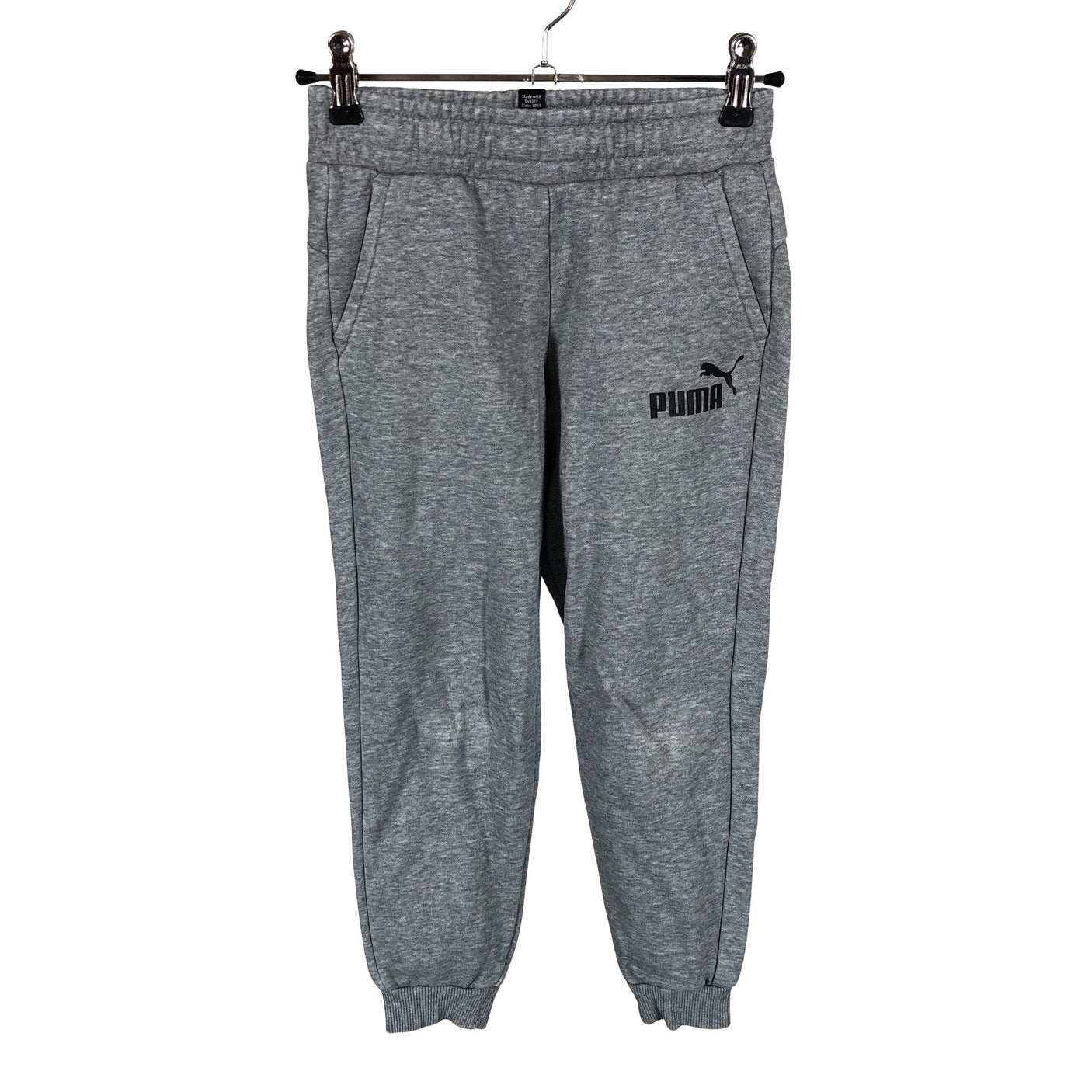 Unisex Puma - Collegehousut, koko 122 - 128 - Harmaa (1)