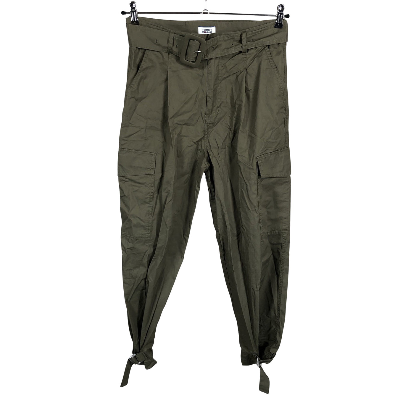 Naisten Tommy Jeans (Tommy Hilfiger) - Cargohousut, koko W29 - Vihreä (1)