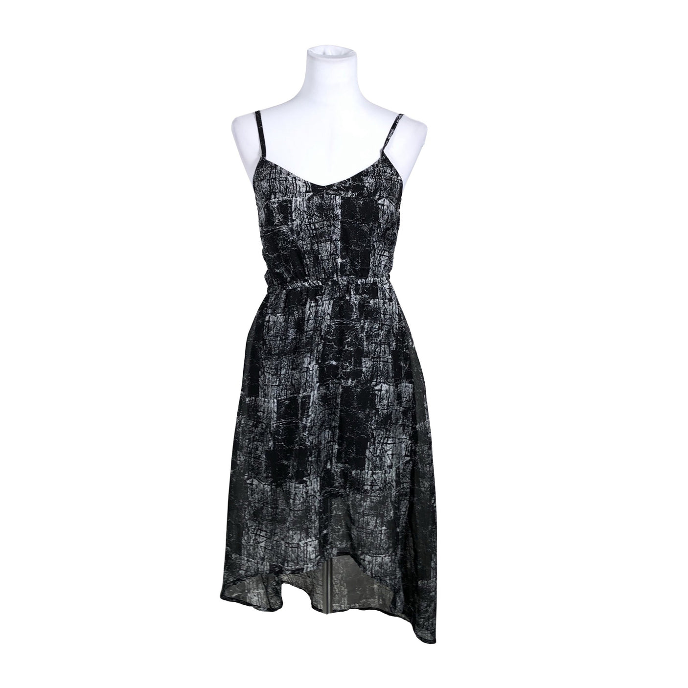 Naisten Size 8 Needle - Sifonkimekko, koko 34 - Musta (1)