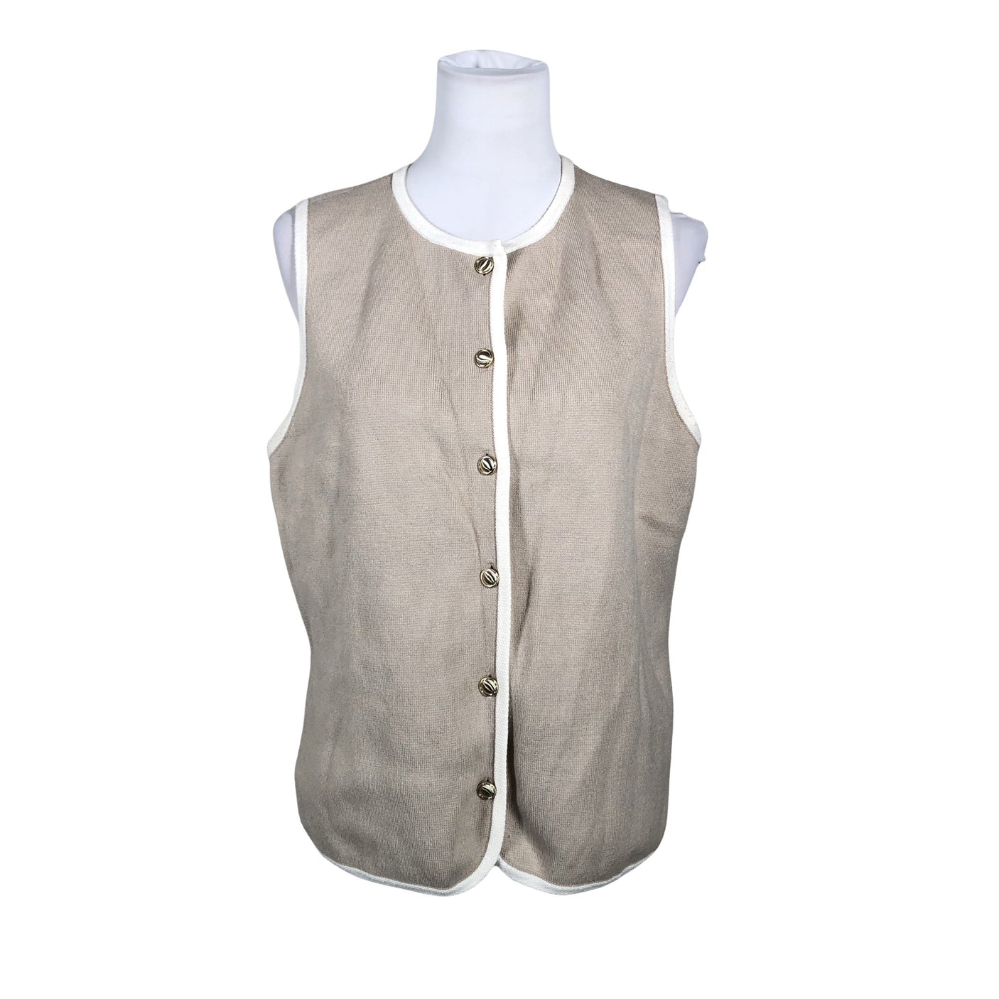 Naisten Abercrombie&Fitch - Neuleliivi, koko 38 - Beige (1)