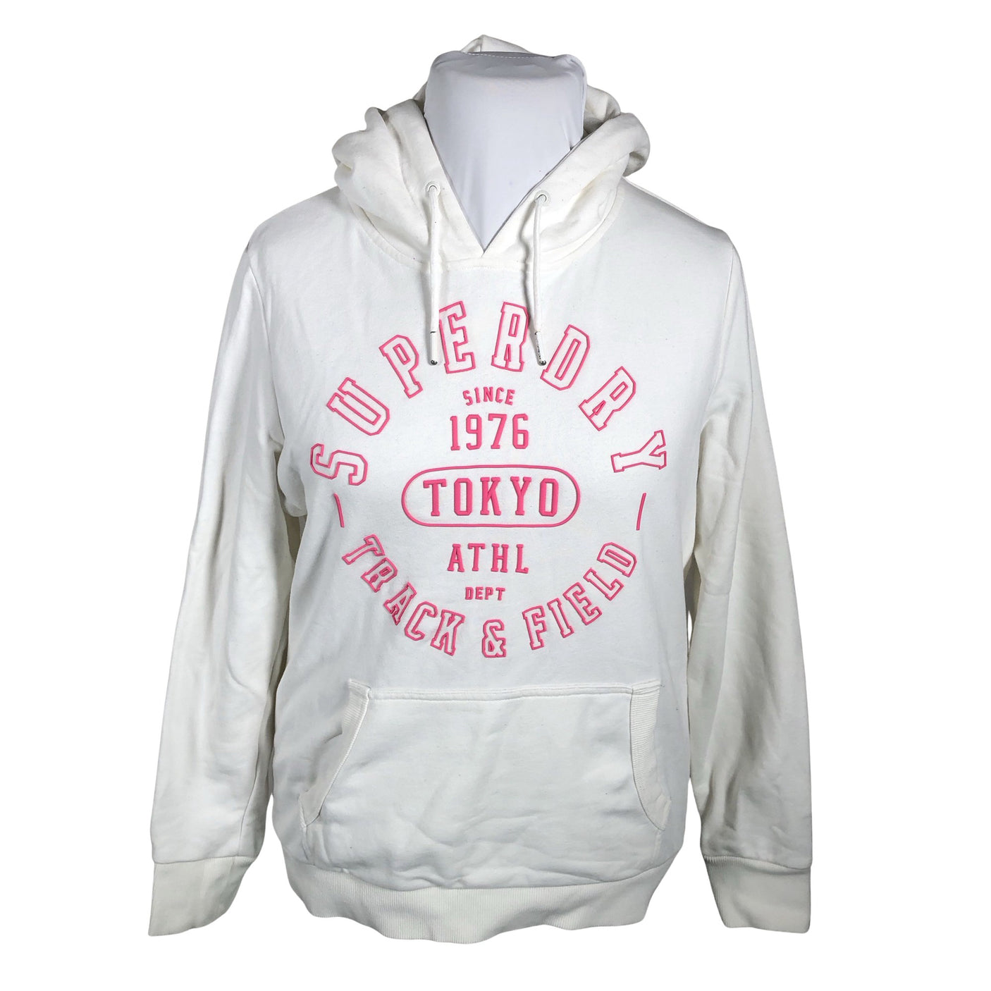 Naisten Superdry - Huppari, koko 44 - Valkoinen (1)