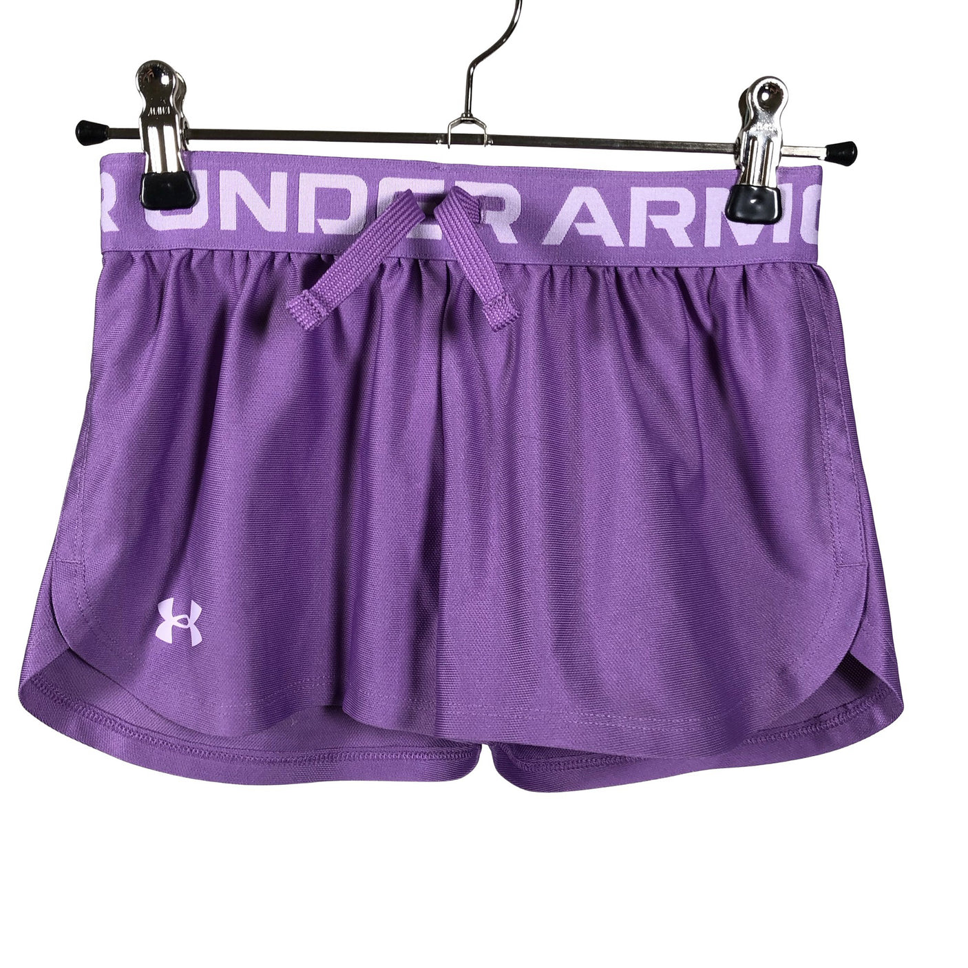 Tyttöjen Under Armour - Urheilushortsit, koko 134 - 140 - Violetti (1)