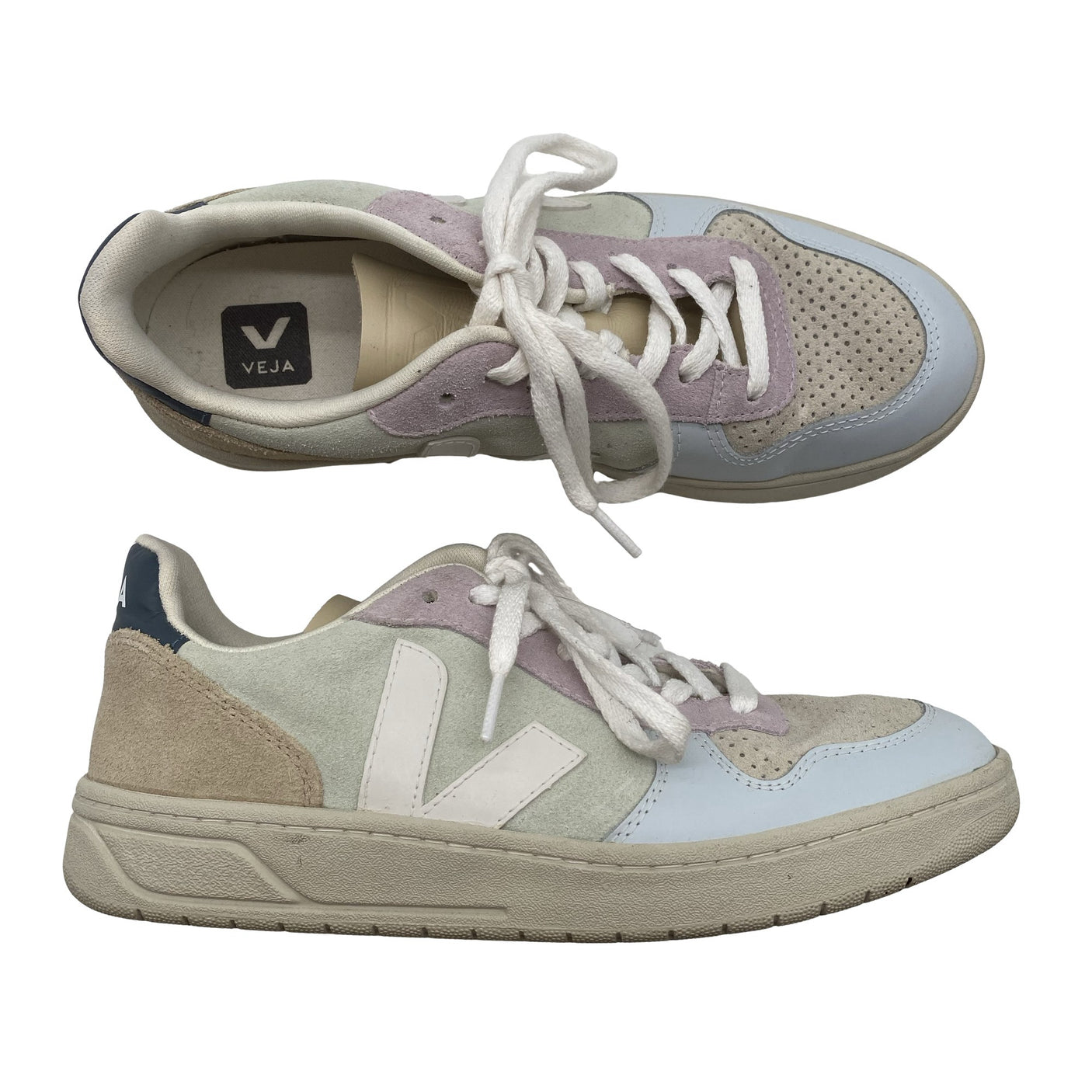Naisten Veja - Tennarit, koko 40 - Beige (1)