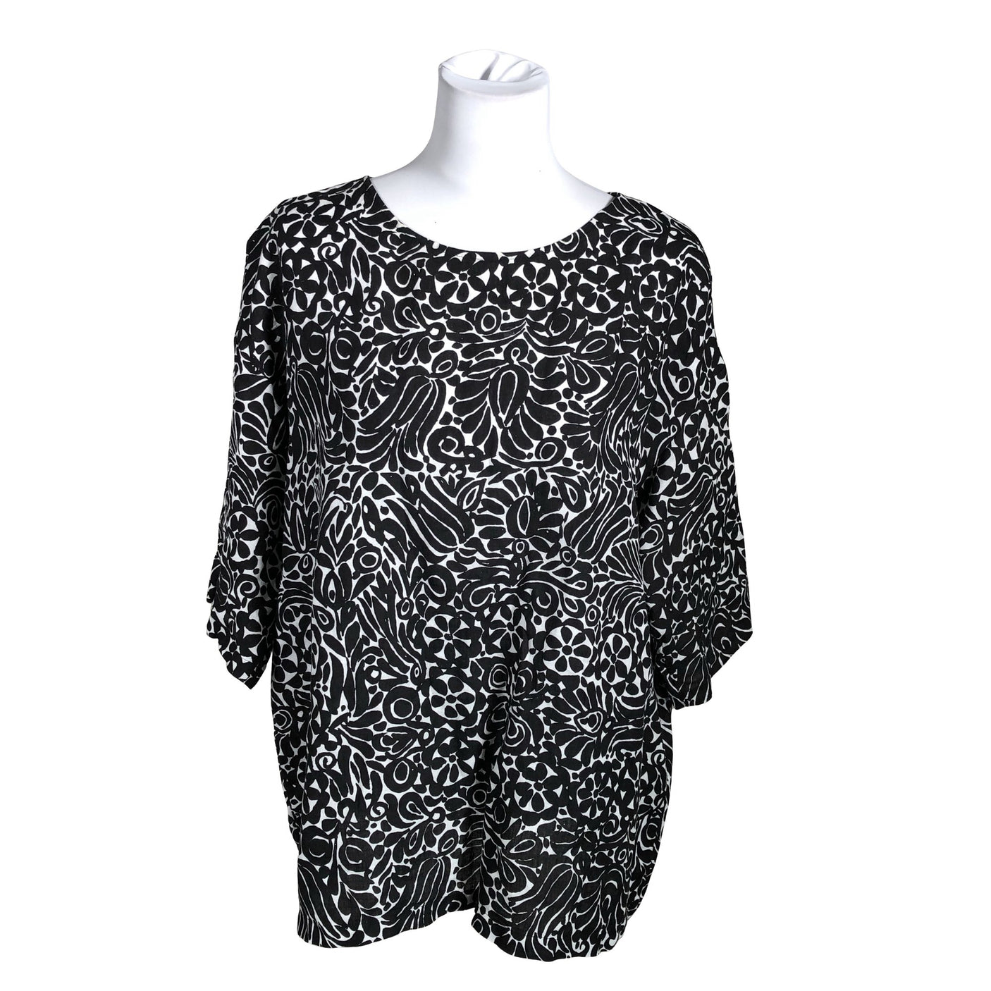 Naisten Marimekko - Kangastunika, koko 38 - Musta (1)