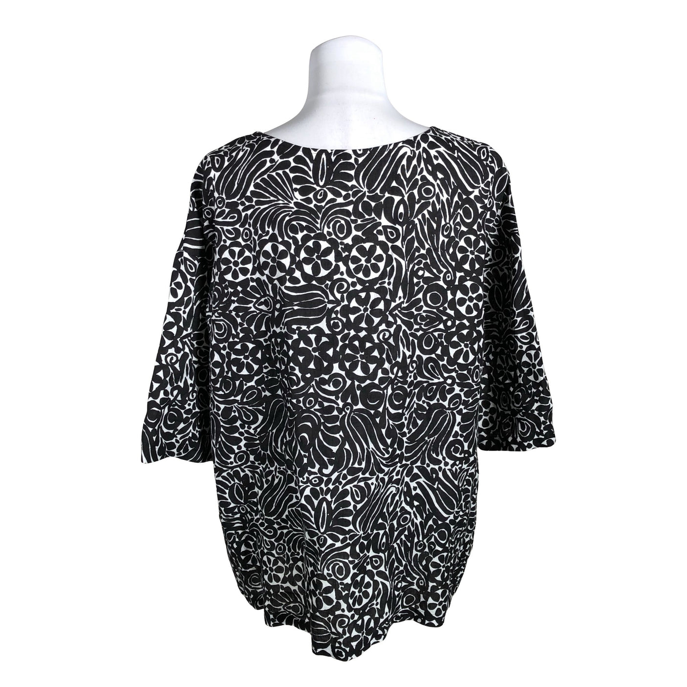 Naisten Marimekko - Kangastunika, koko 38 - Musta (2)