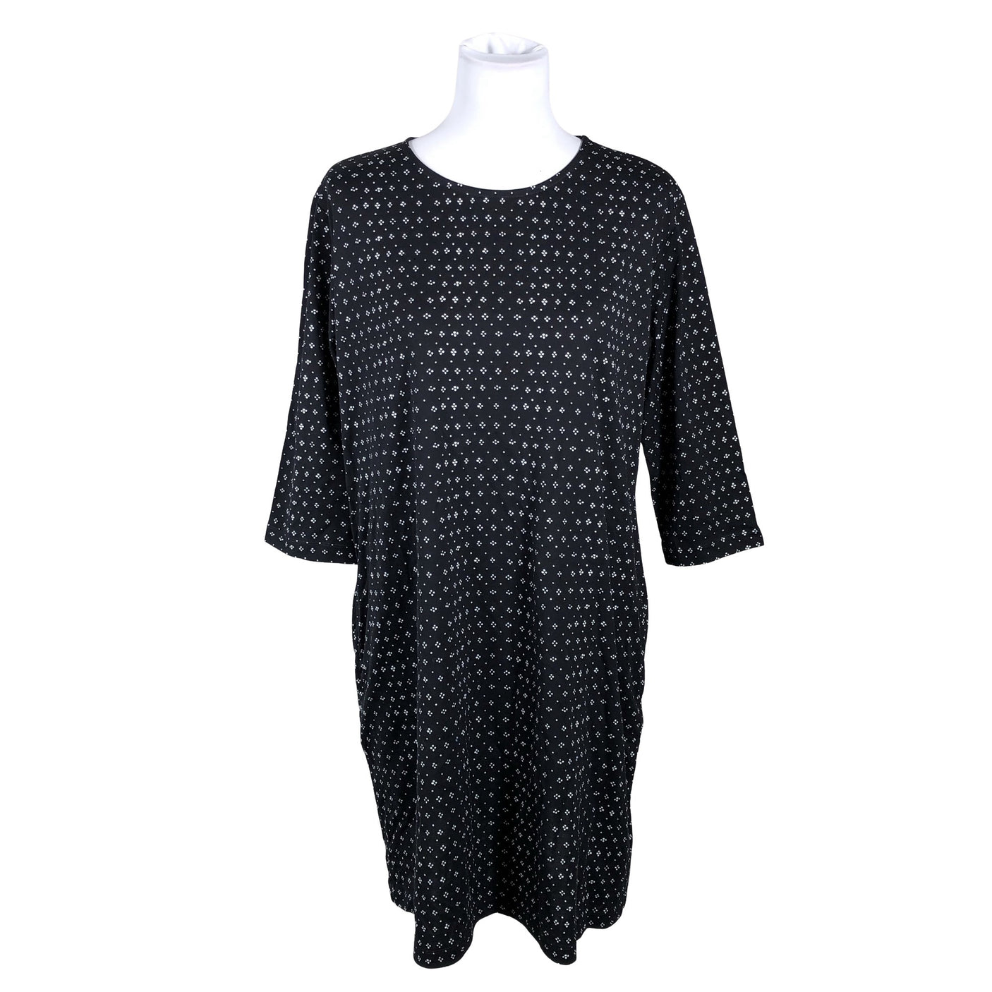 Naisten Marimekko - Trikoomekko, koko 40 - Musta (1)