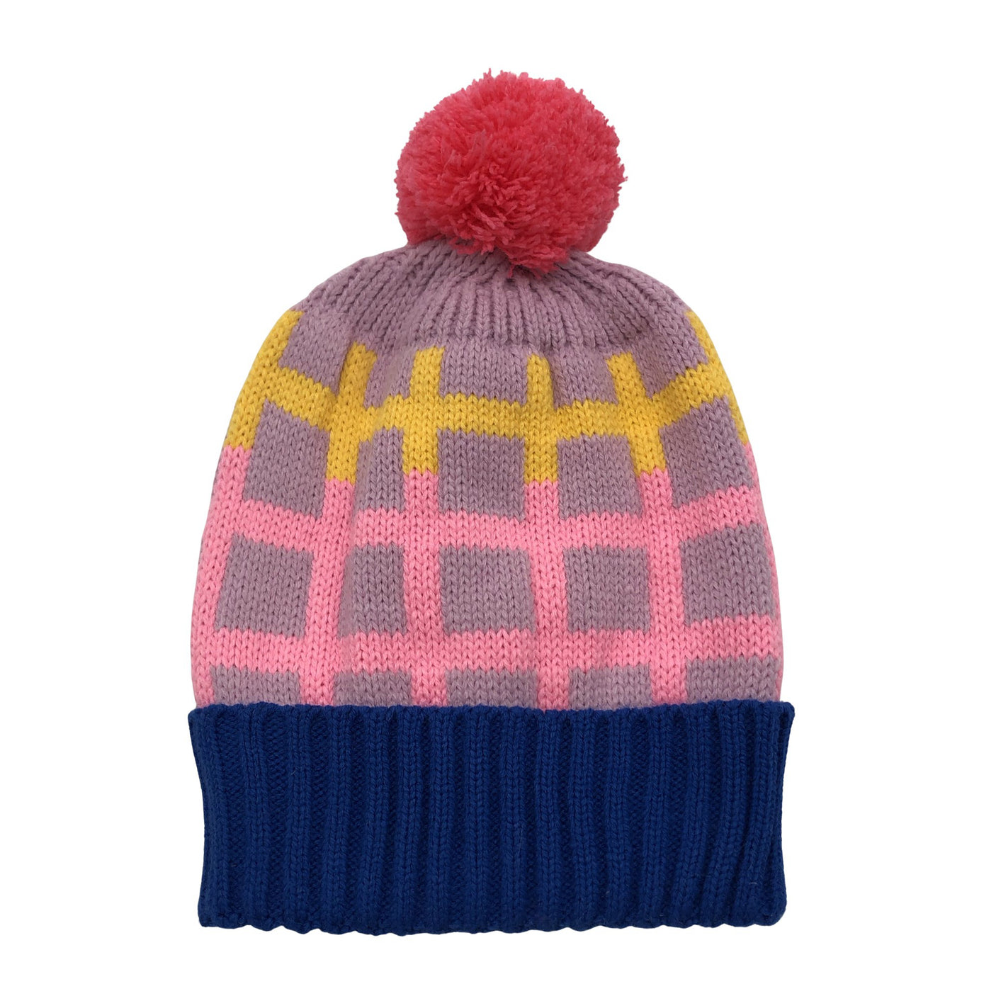 Naisten MISS POMPOM - Talvipipo, koko 50 - 52 cm - Vaaleanpunainen (1)