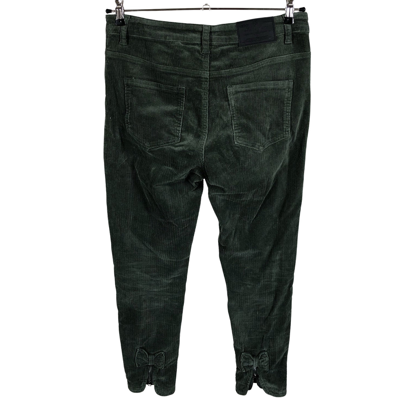 Naisten M.A.P.P Jeans - Samettihousut, koko 40 - Vihreä (2)