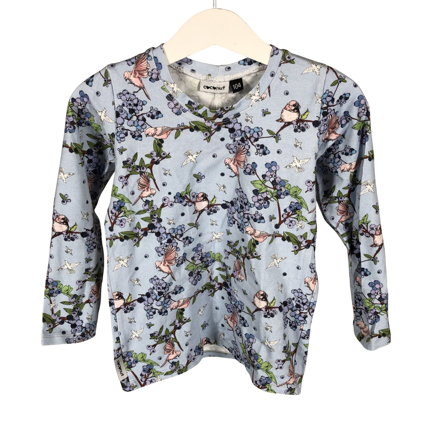Unisex Coconut - Trikoopaita, koko 98 - 104 - Vaaleansininen (1)