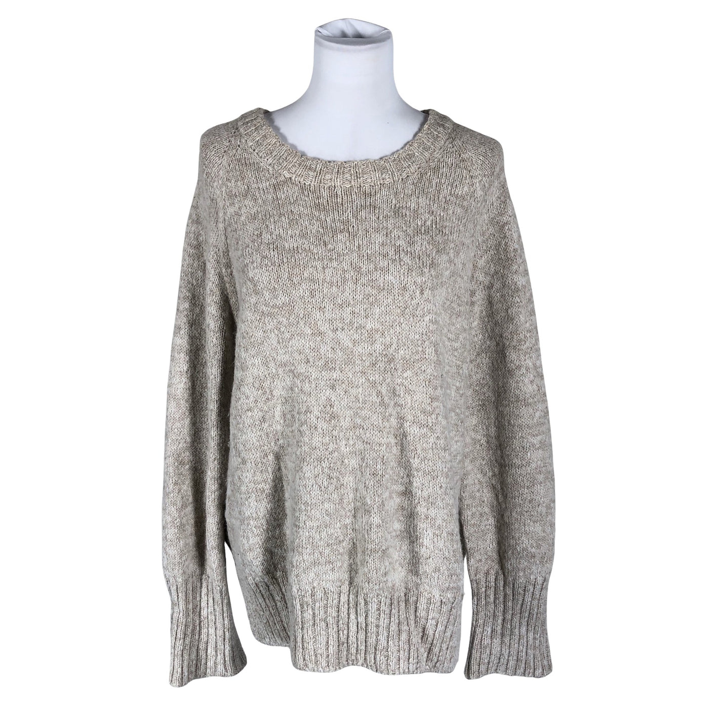 Naisten Handmade - Neulepaita, koko 40 - Beige (1)