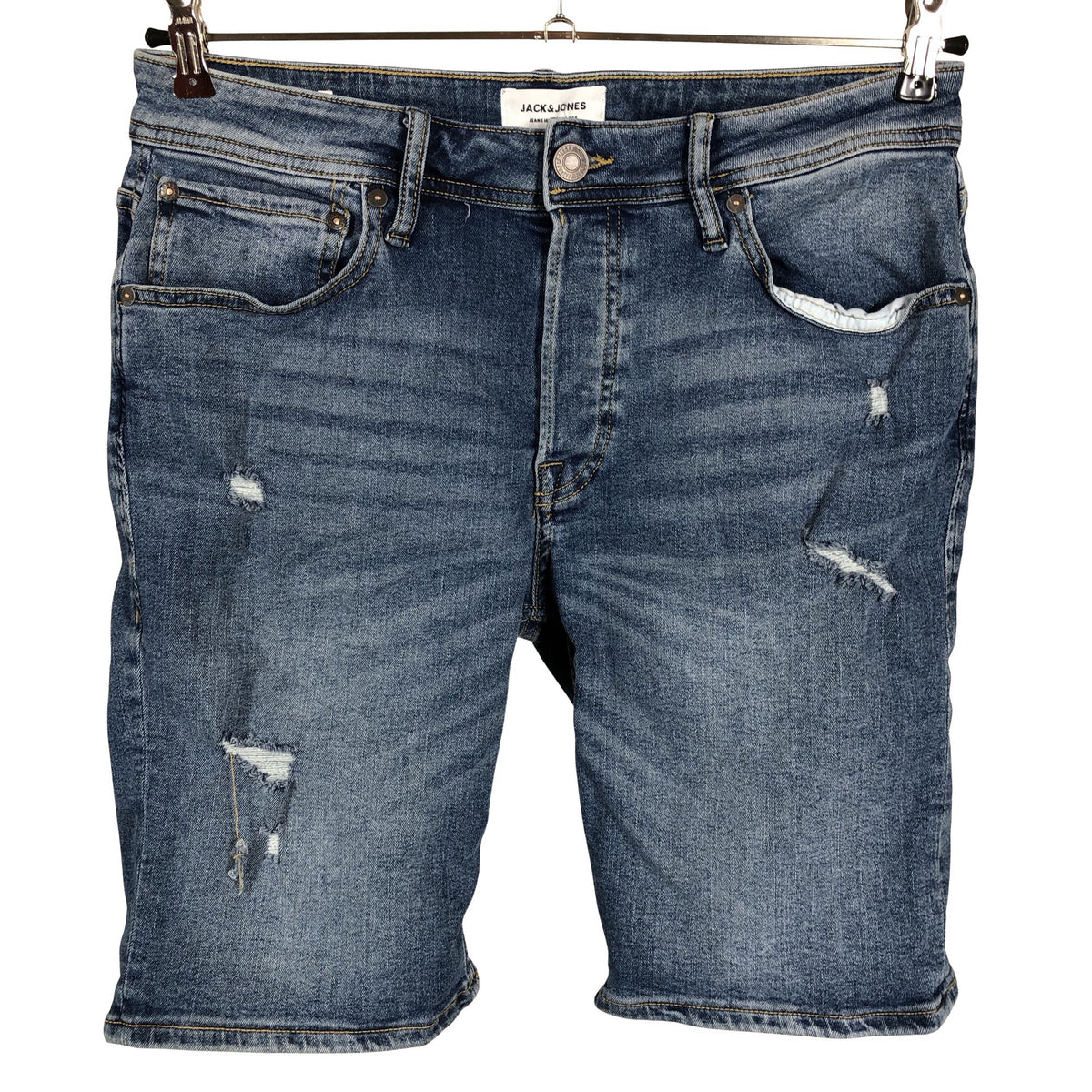 Miesten Jack & Jones - Farkkushortsit, koko M - Sininen (1)