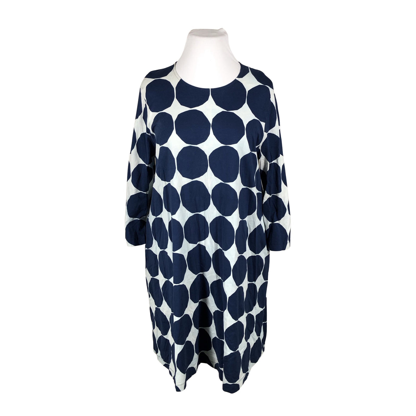 Naisten Marimekko - Trikoomekko, koko 44 - Sininen (1)