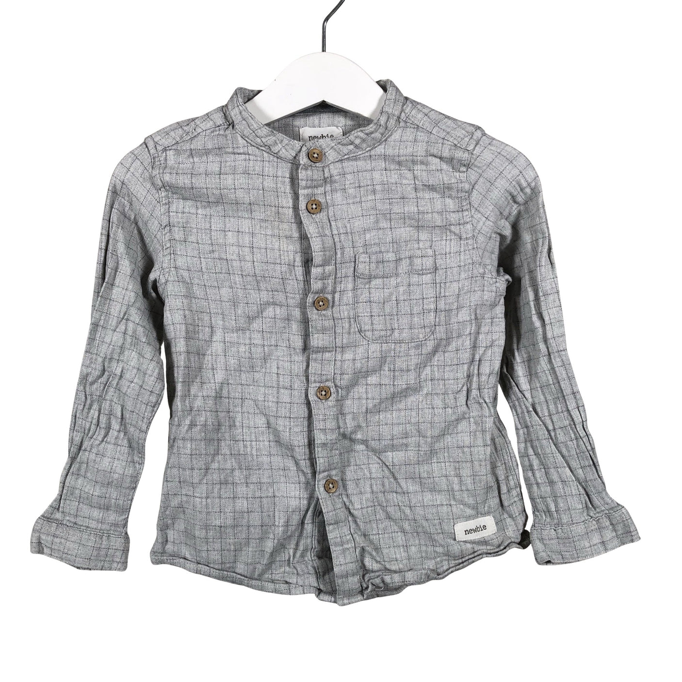 Unisex Newbie - Pusero, koko 92 - 98 - Harmaa (1)