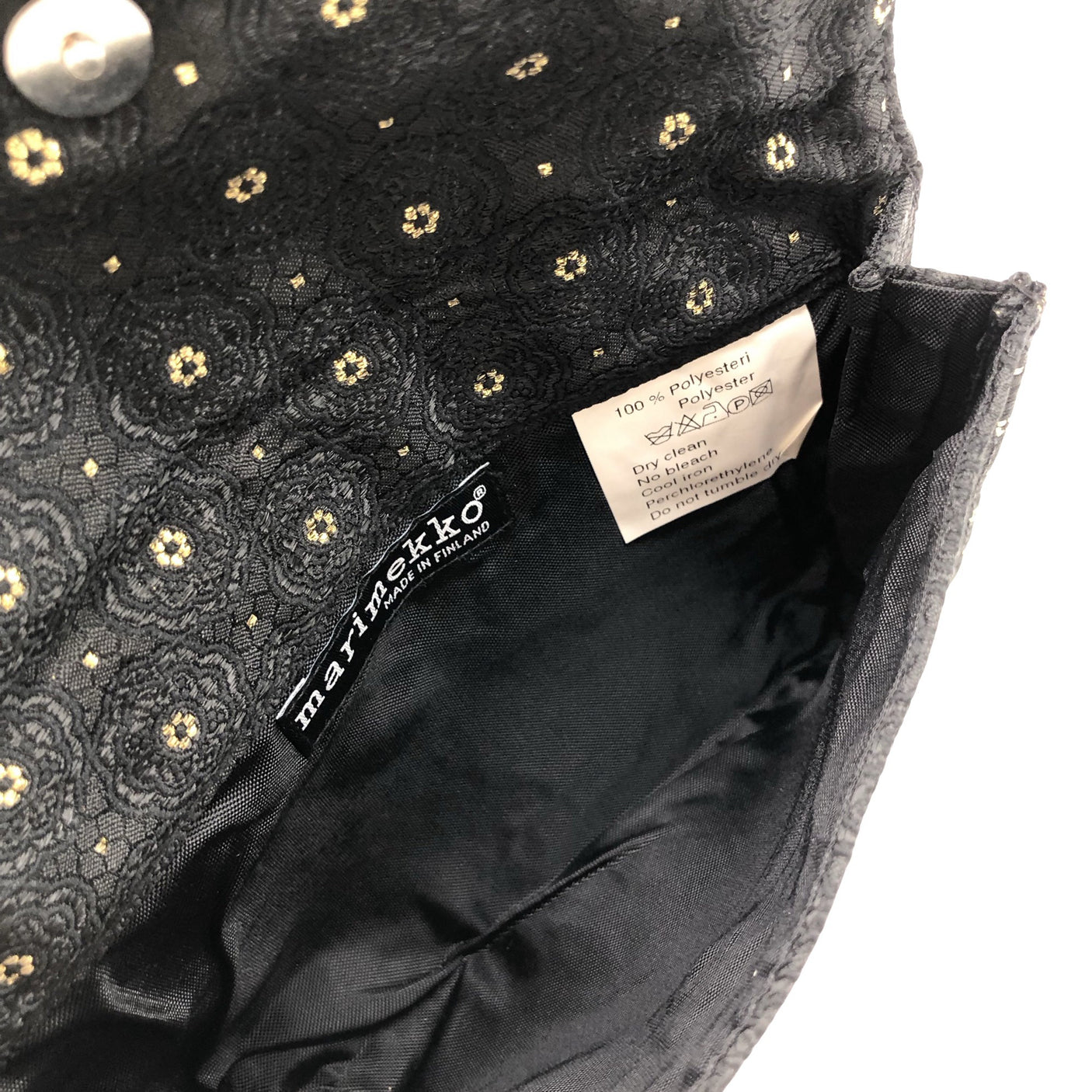 Naisten Marimekko - Käsilaukku, koko Mini - Musta (2)
