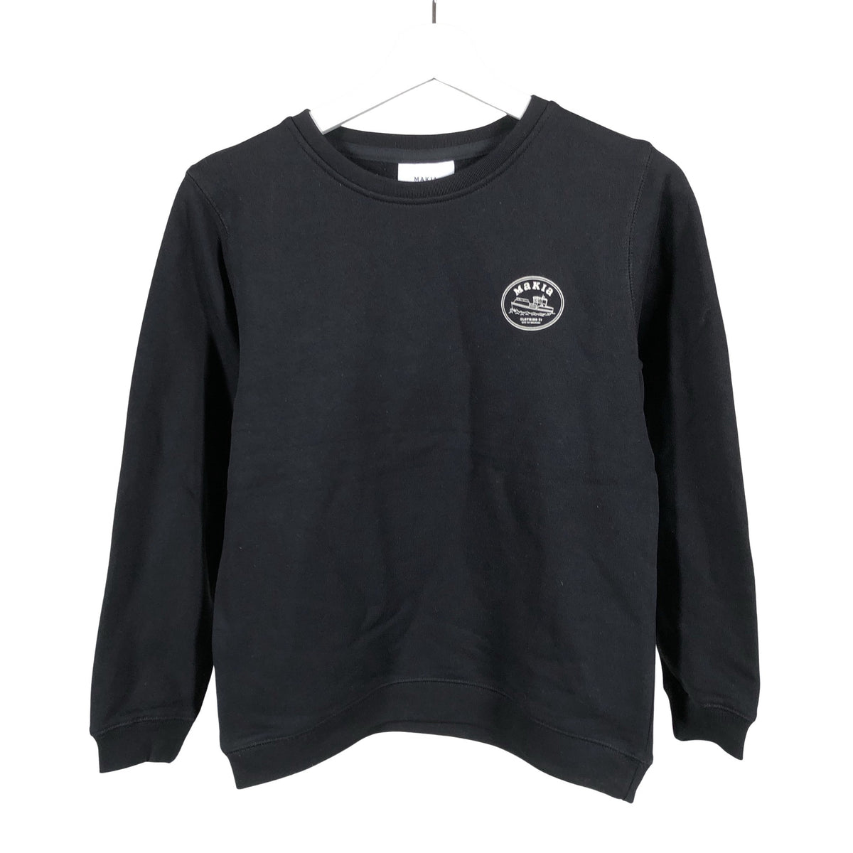 Unisex Makia - Collegepaita, koko 146 - 152 - Musta (1)