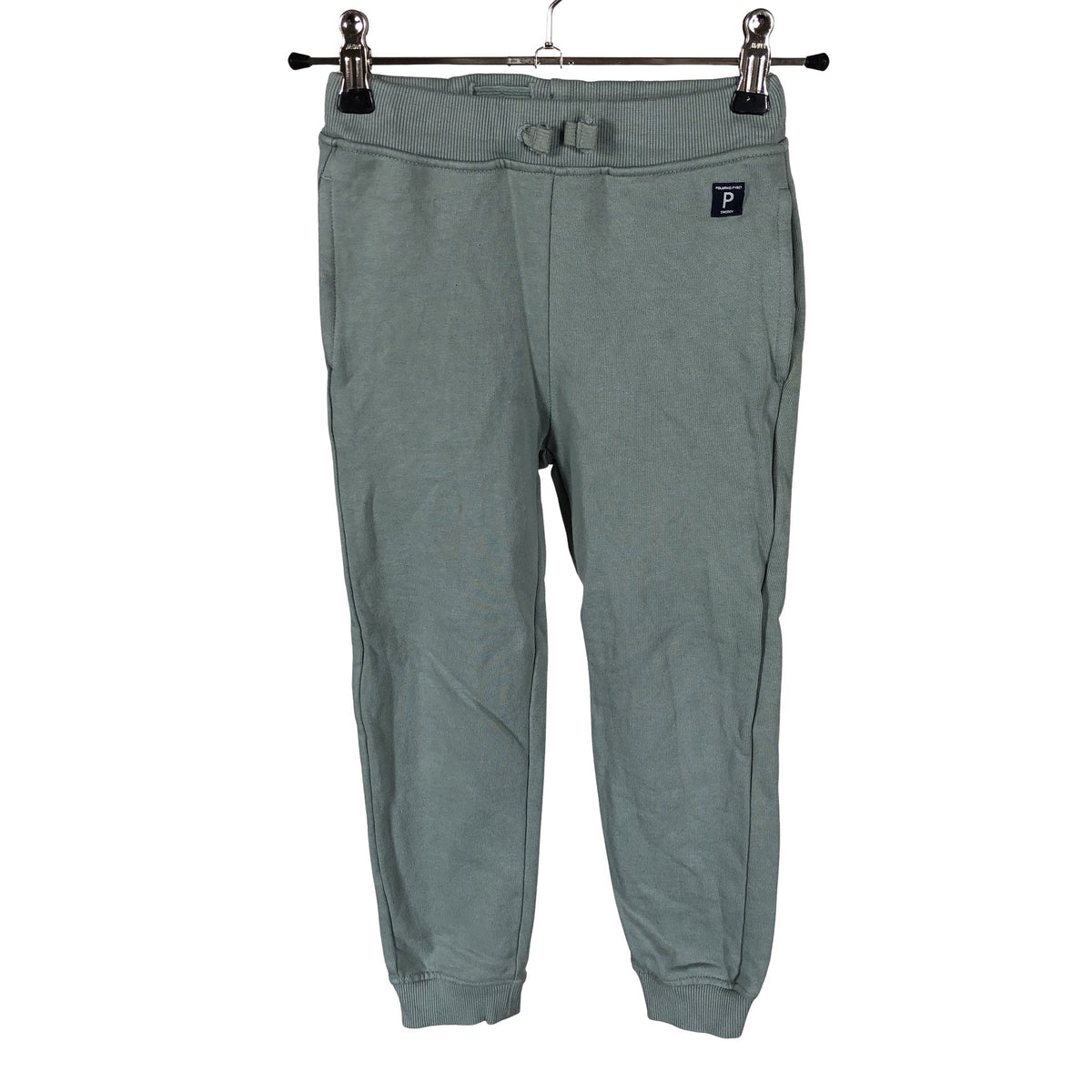 Unisex Polarn O. Pyret - Collegehousut, koko 110 - 116 - Vihreä (1)