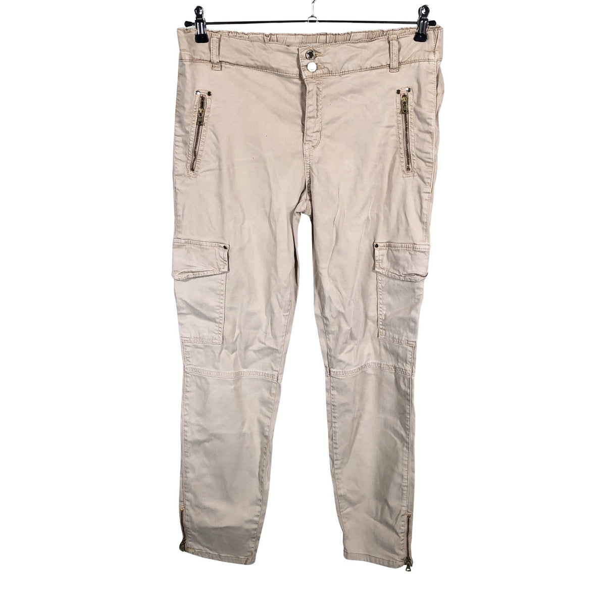 Naisten Mos Mosh - Kangashousut, koko 38 - Beige (1)