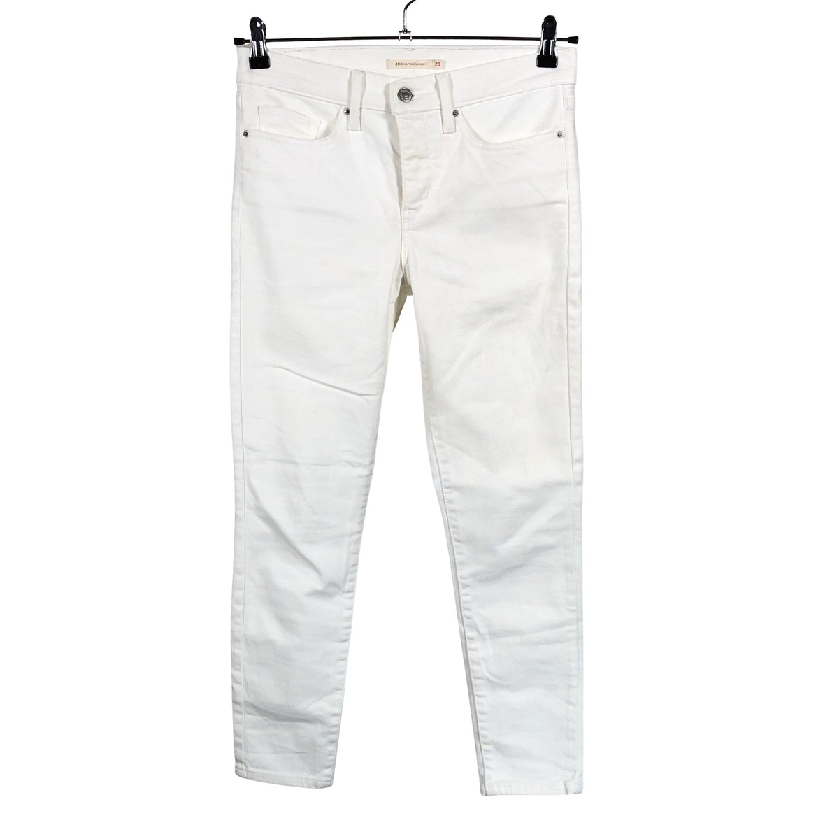 Naisten Levi's - Farkut, koko W28 - Valkoinen (1)