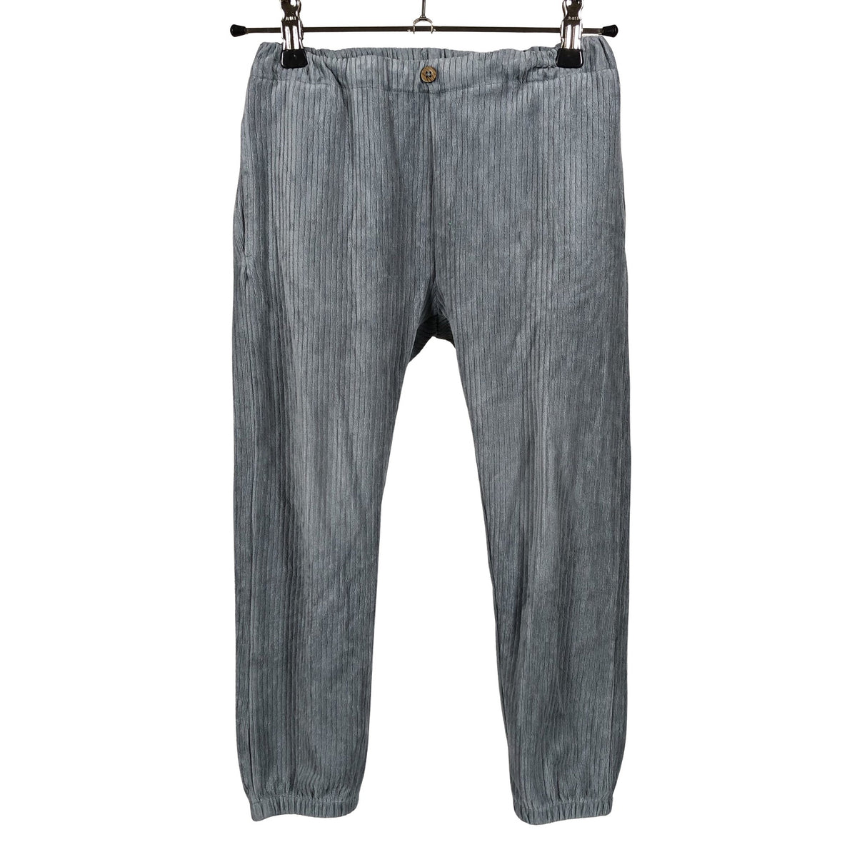 Unisex Newbie - Samettihousut, koko 104 - 110 - Vaaleansininen (1)