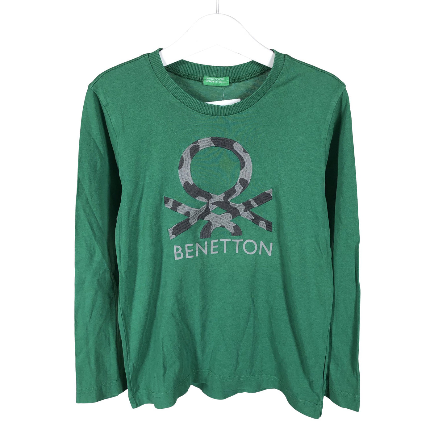 Unisex Benetton - Trikoopaita, koko 116 - 122 - Vihreä (1)