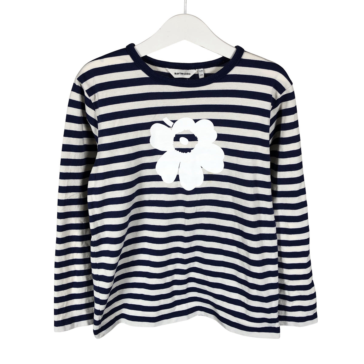 Unisex Marimekko - Trikoopaita, koko 128 - 134 - Sininen (1)