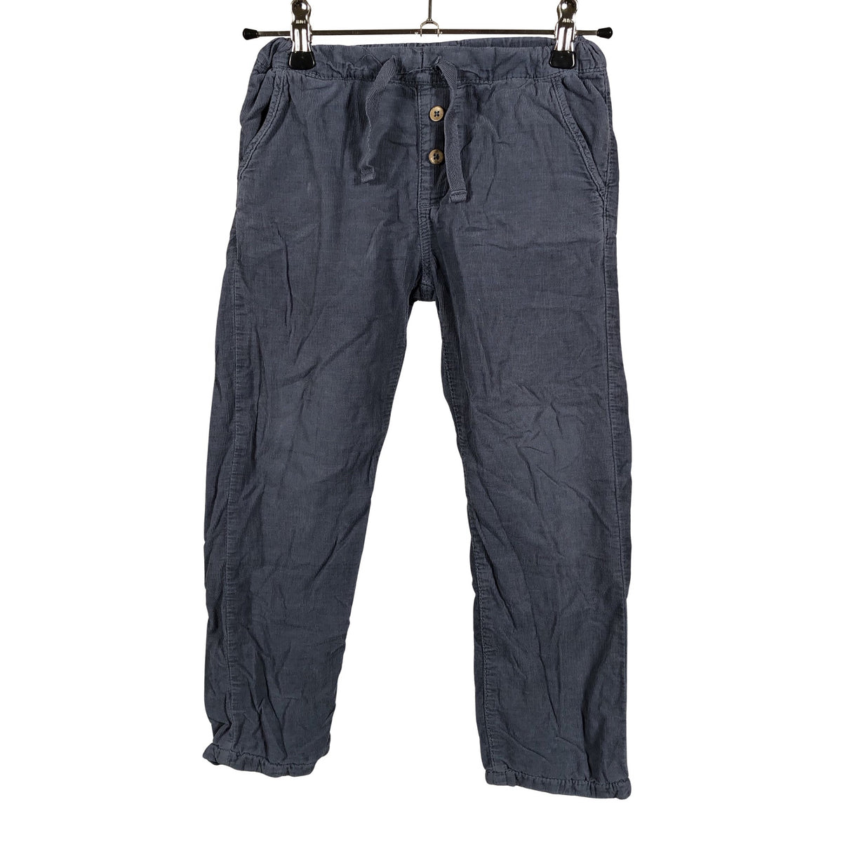 Unisex Newbie - Samettihousut, koko 104 - 110 - Sininen (1)