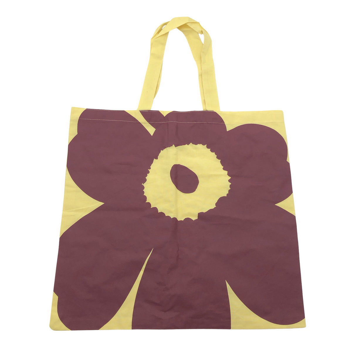 Naisten Marimekko - Ostoskassi, koko Maxi - Keltainen (1)