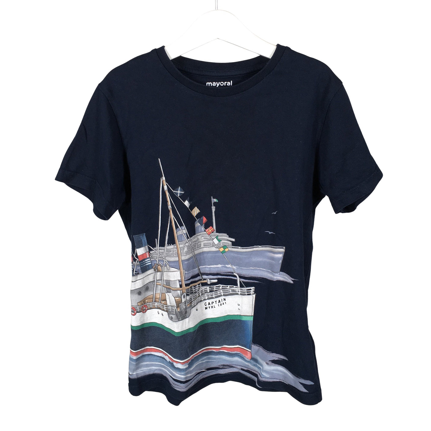 Unisex Mayoral - T-paita, koko 128 - 134 - Sininen (1)