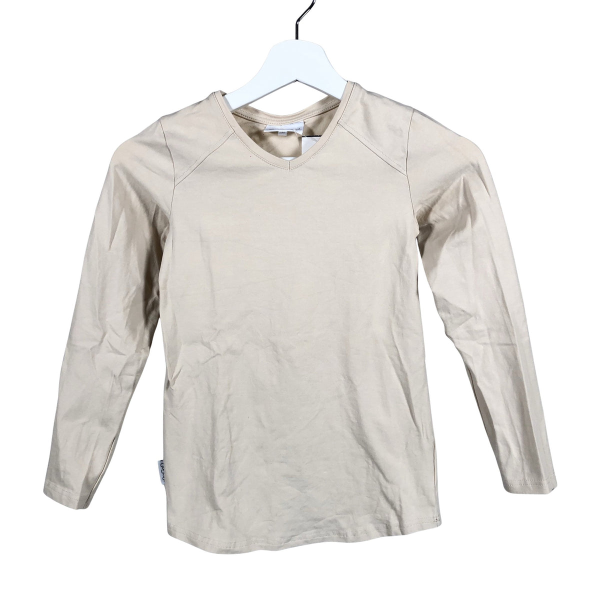 Unisex Gugguu - Trikoopaita, koko 128 - 134 - Beige (1)