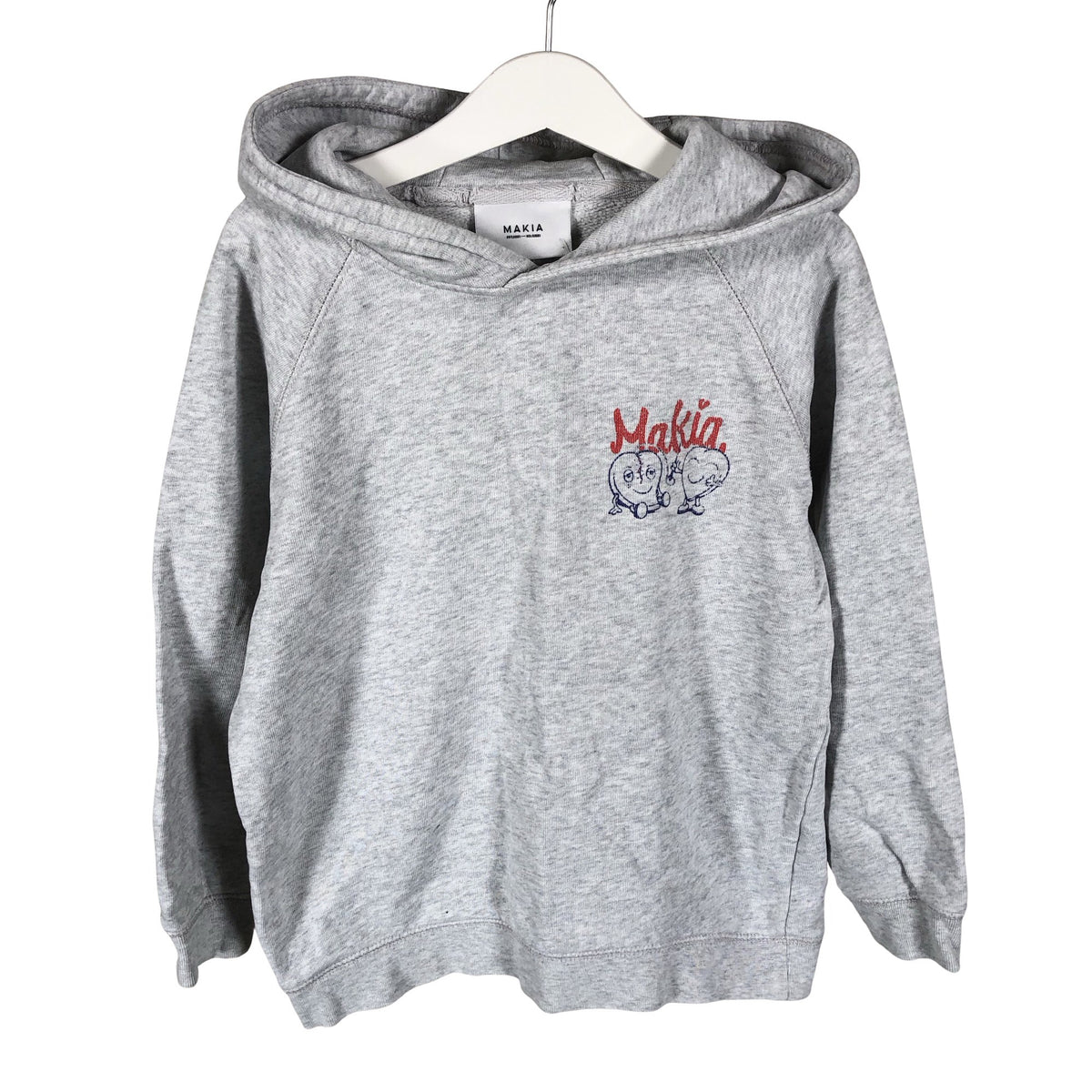 Unisex Makia - Huppari, koko 122 - 128 - Harmaa (1)