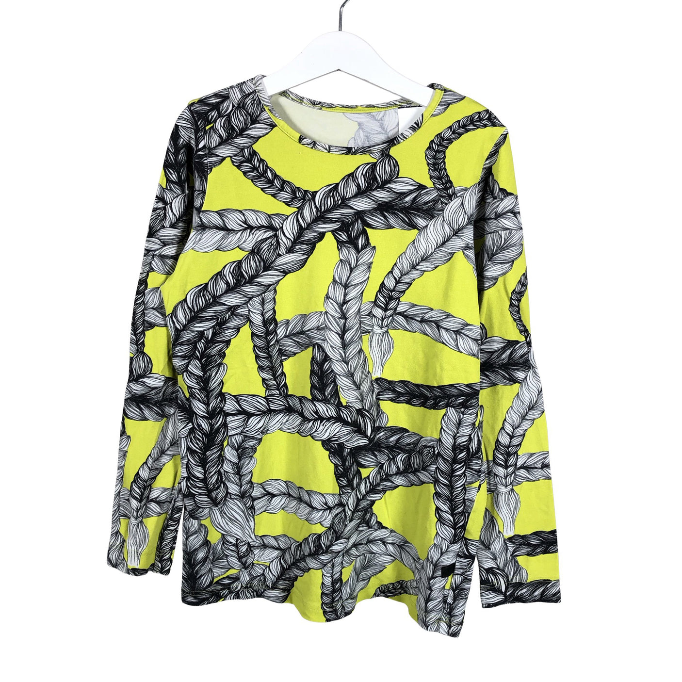 Unisex Vimma - Trikoopaita, koko 134 - 140 - Keltainen (1)