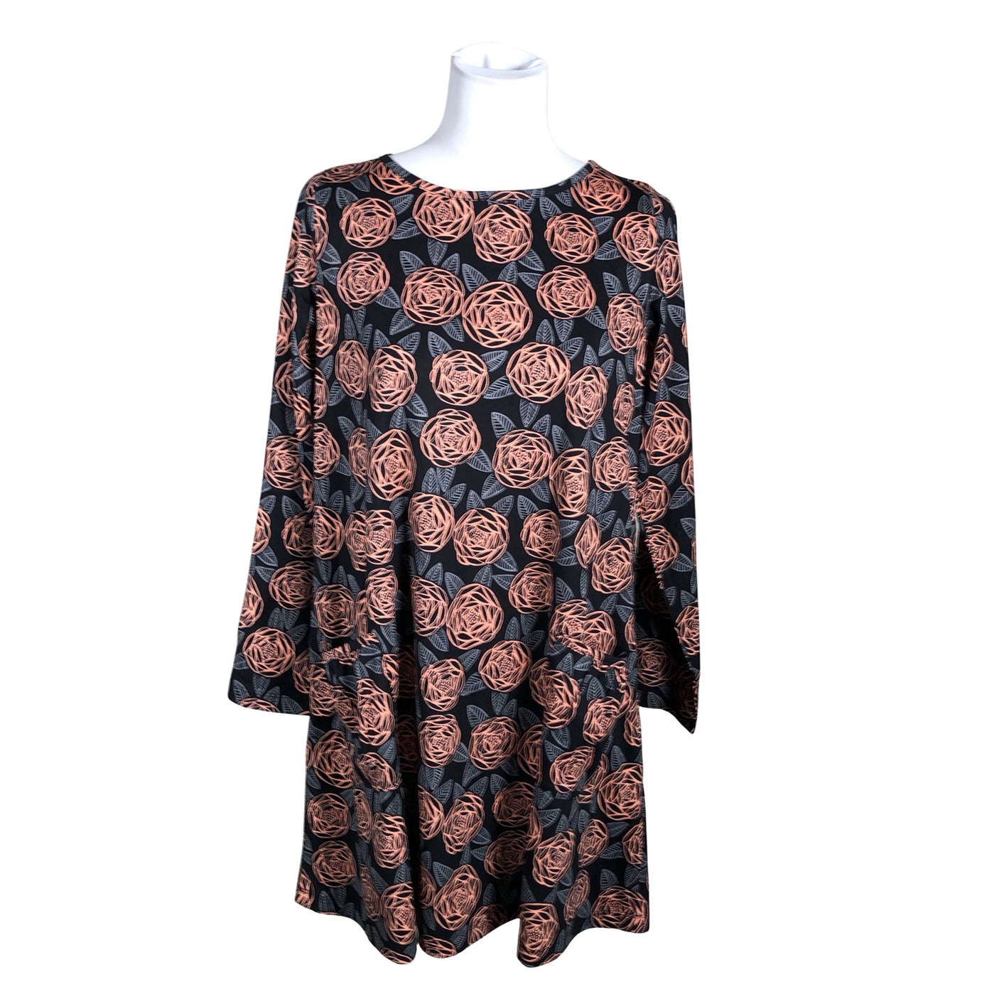 Naisten Marimekko - Trikoomekko, koko 36 - Sininen (1)