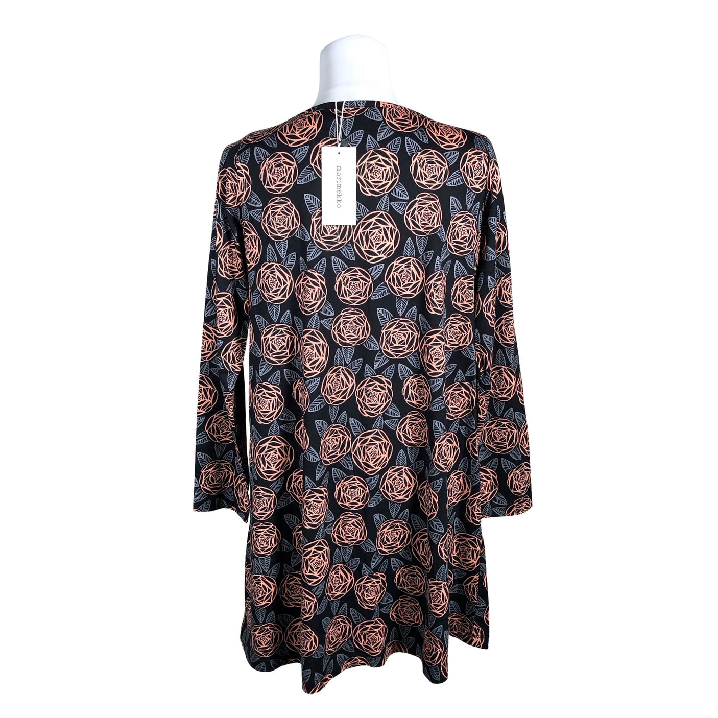 Naisten Marimekko - Trikoomekko, koko 36 - Sininen (2)