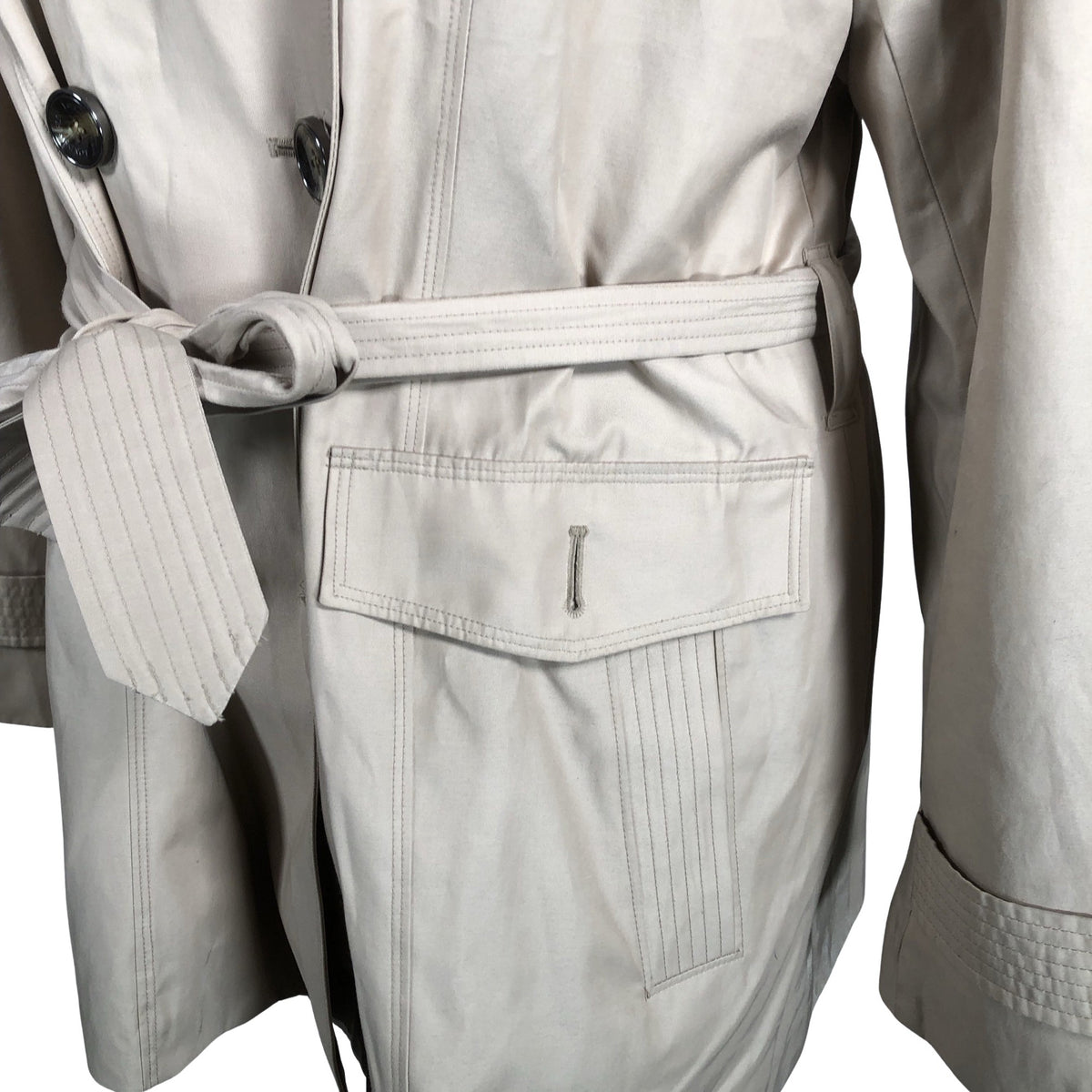 Naisten London Fog - Trenssitakki, koko 42 - Beige (2)