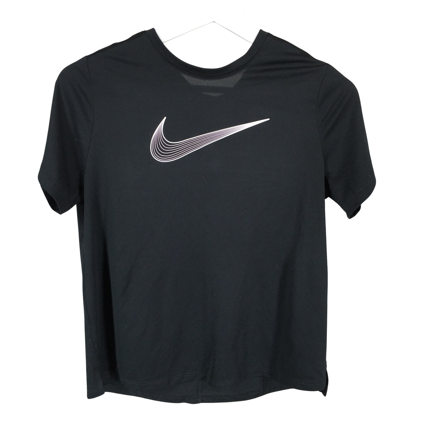 Tyttöjen Nike - Urheilupaita, lyhyet hihat, koko 158 - 164 - Musta (1)