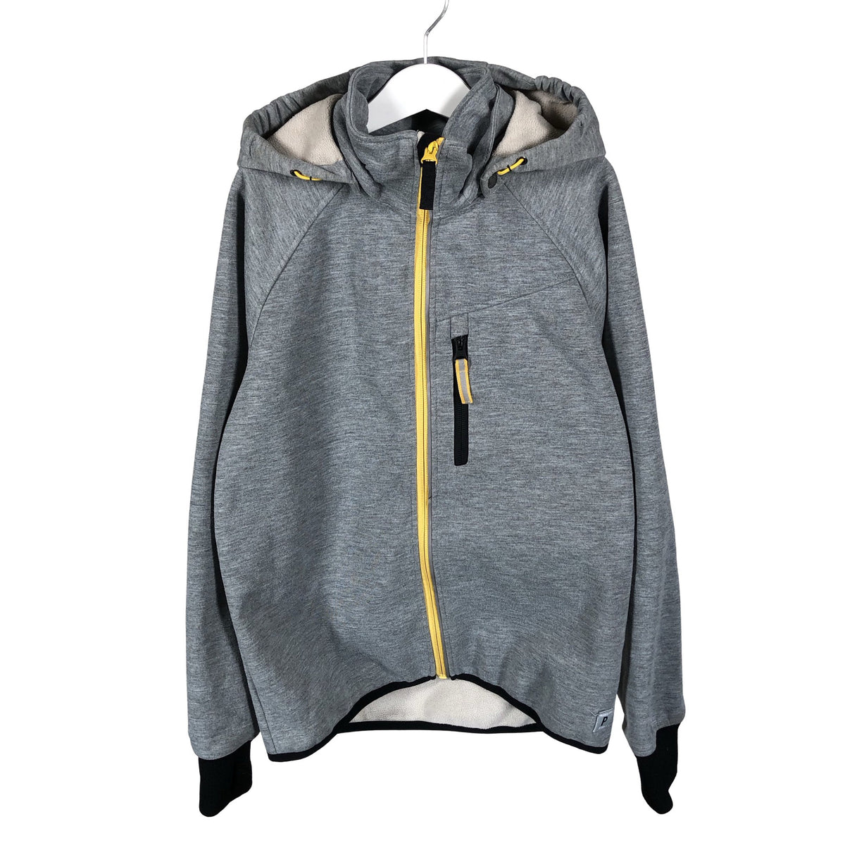 Unisex Polarn O. Pyret - Windfleecetakki, koko 140 - 146 - Harmaa (1)