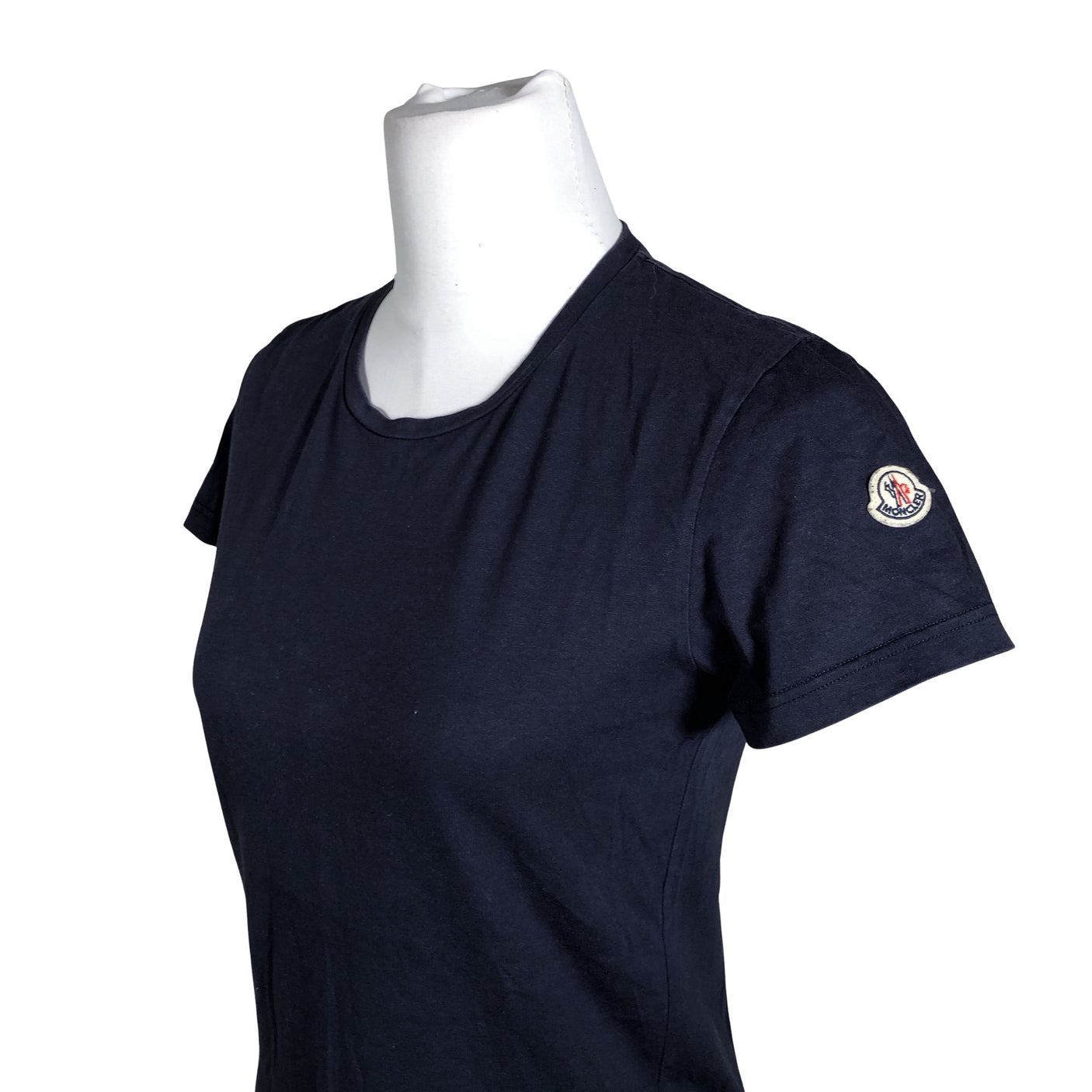 Naisten Moncler - T-paita, koko 36 - Sininen (2)