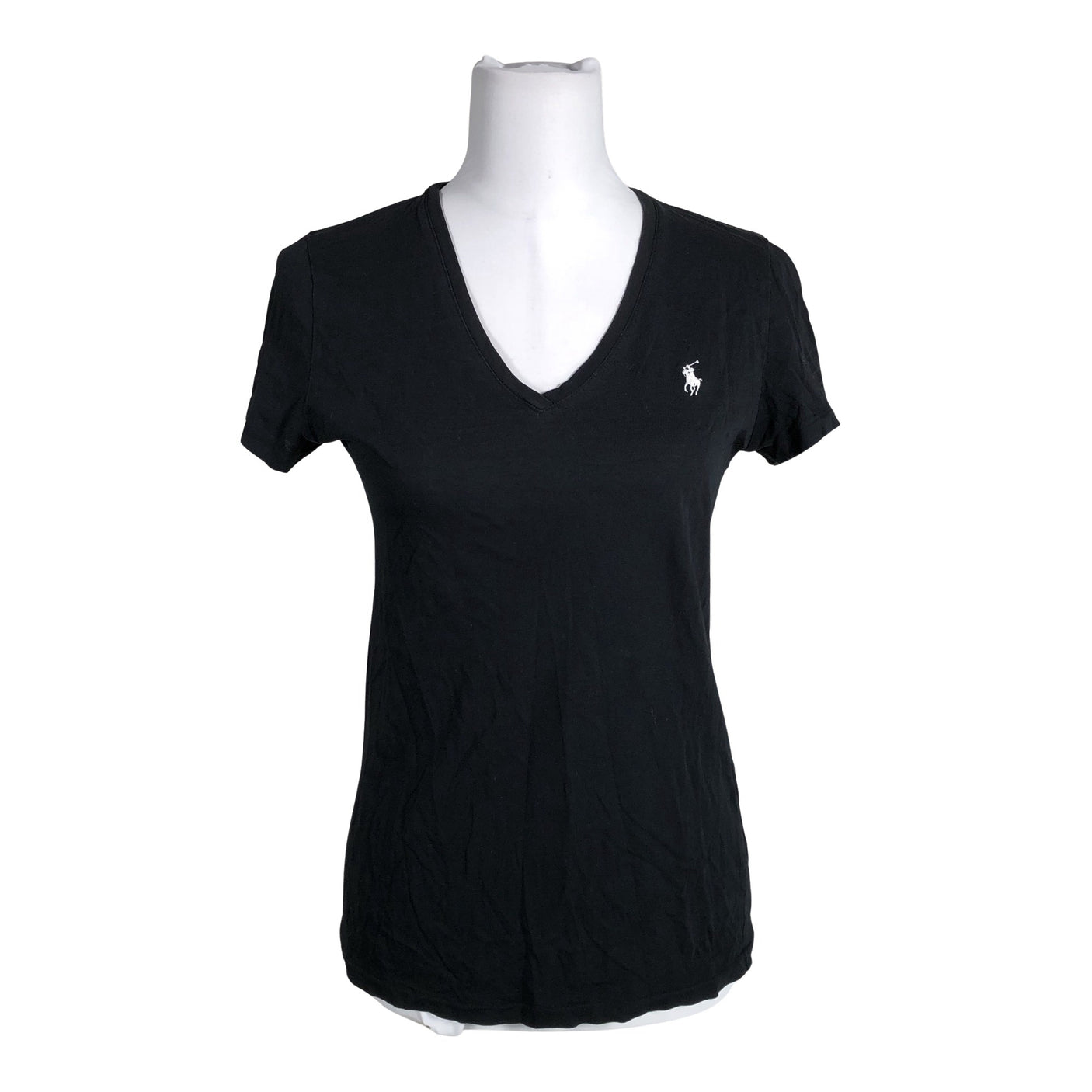 Naisten Ralph Lauren Sport - T-paita, koko 40 - Musta (1)