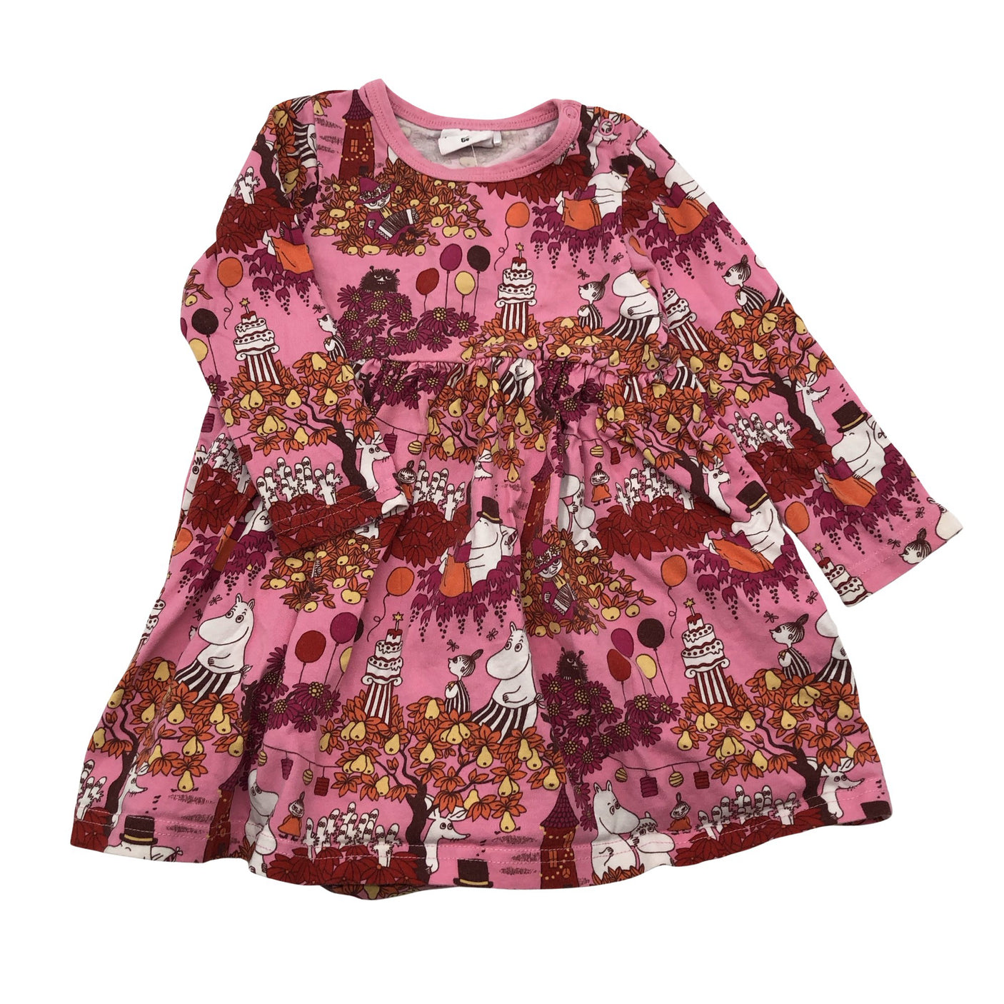 Tyttöjen Moomin by Martinex - Body, koko 86 - 92 - Pinkki (1)