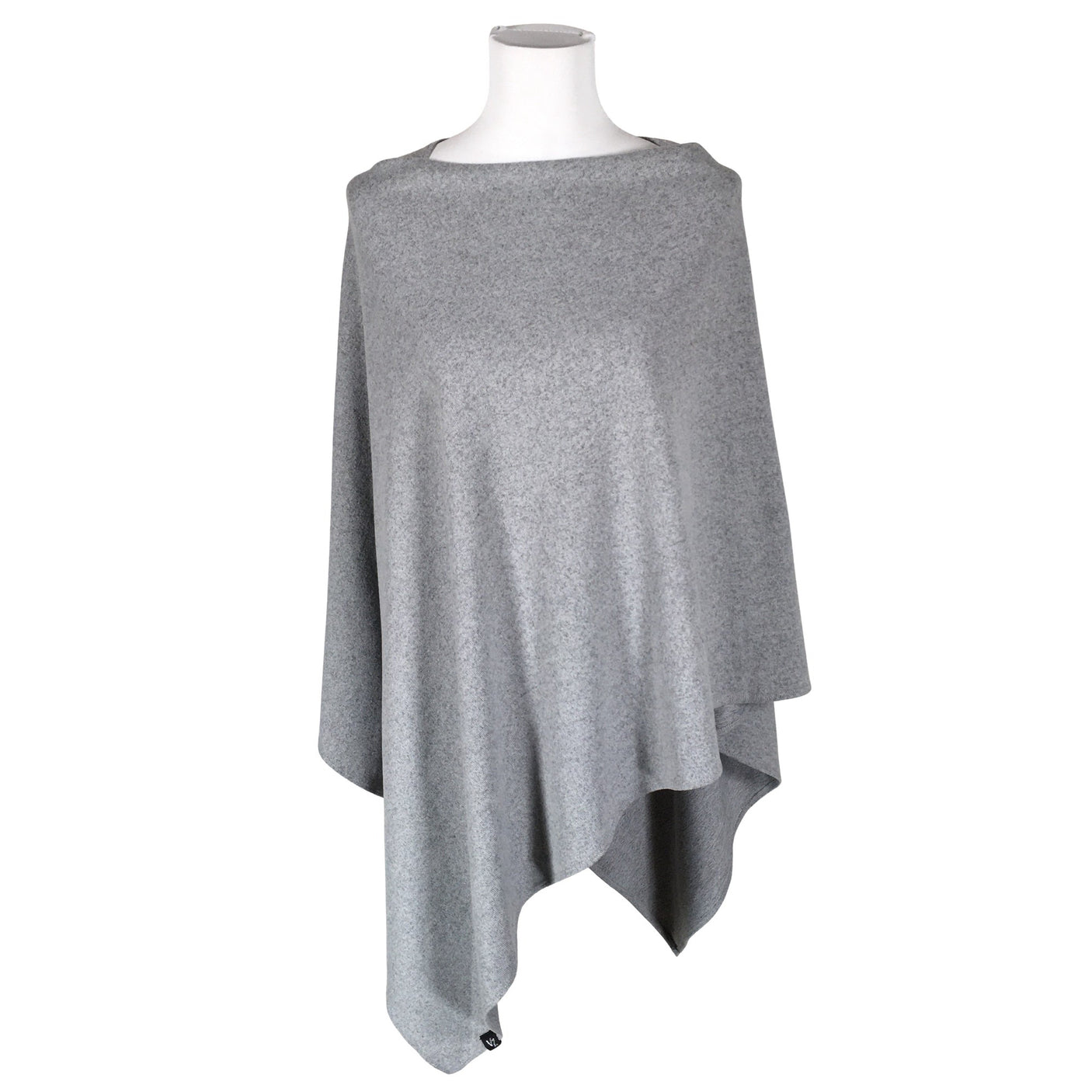 Naisten VZ - Poncho, koko 38 - Harmaa (1)