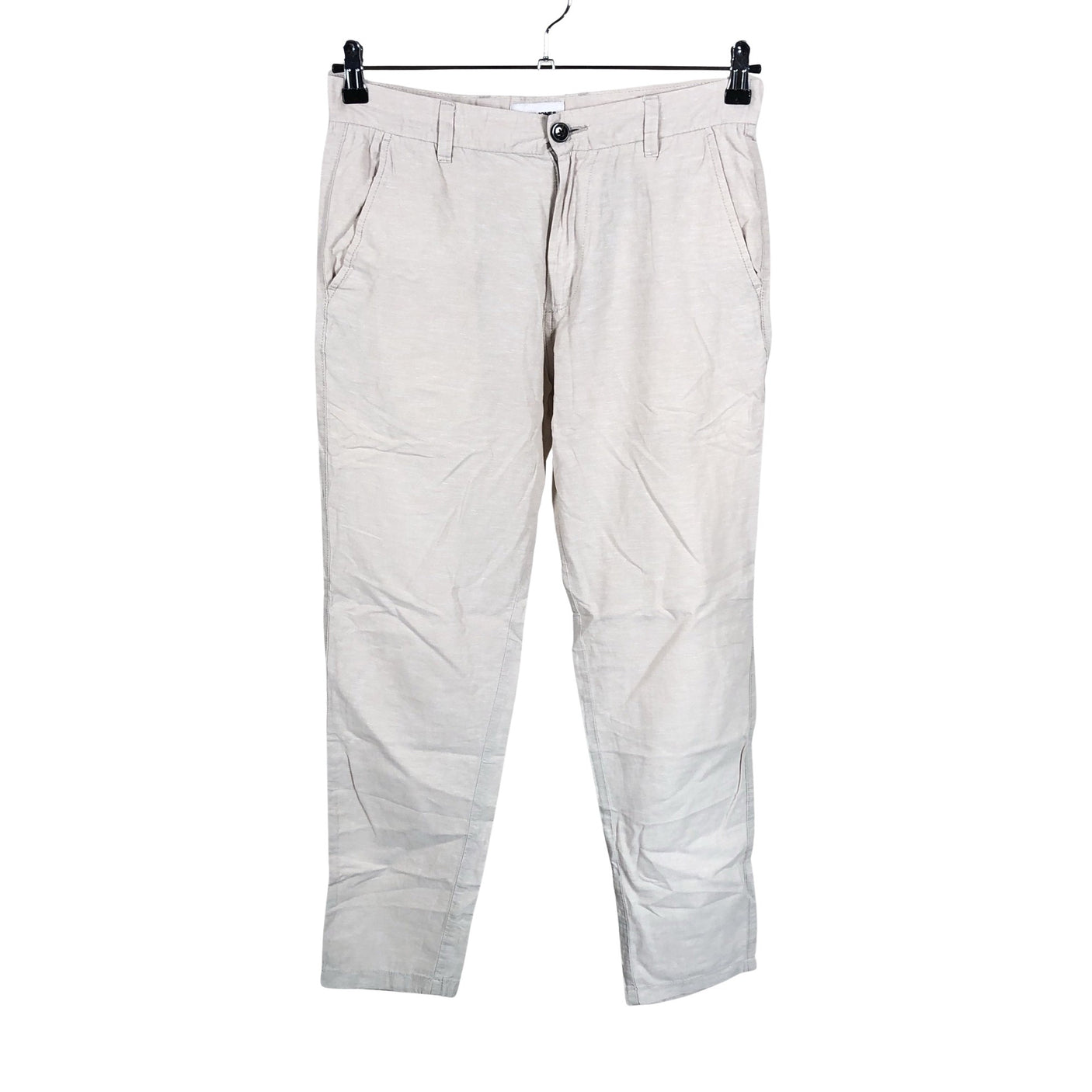 Naisten Jack & Jones - Kangashousut, koko W30 - Beige (1)