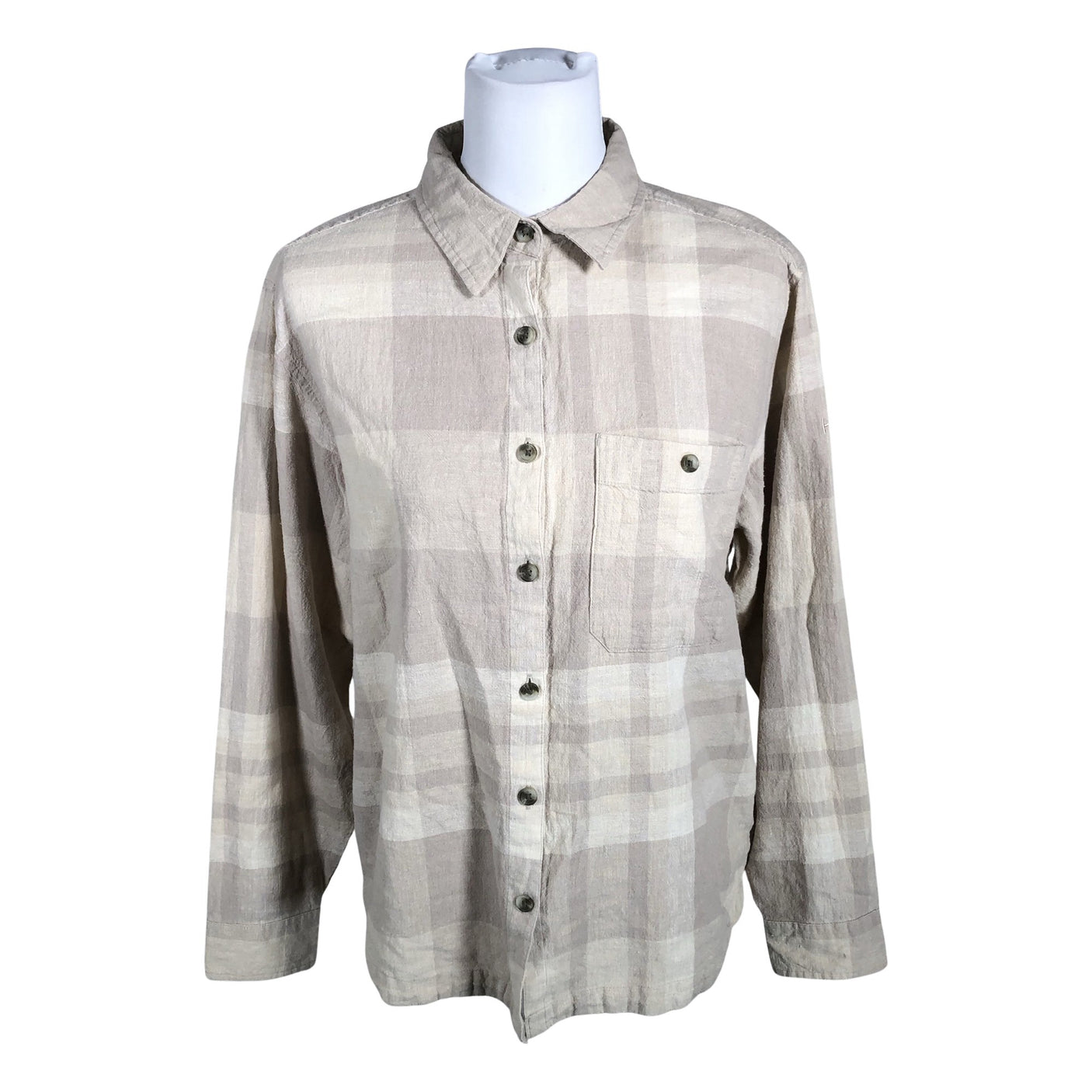 Naisten Halti - Kauluspaita, koko 38 - Beige (1)