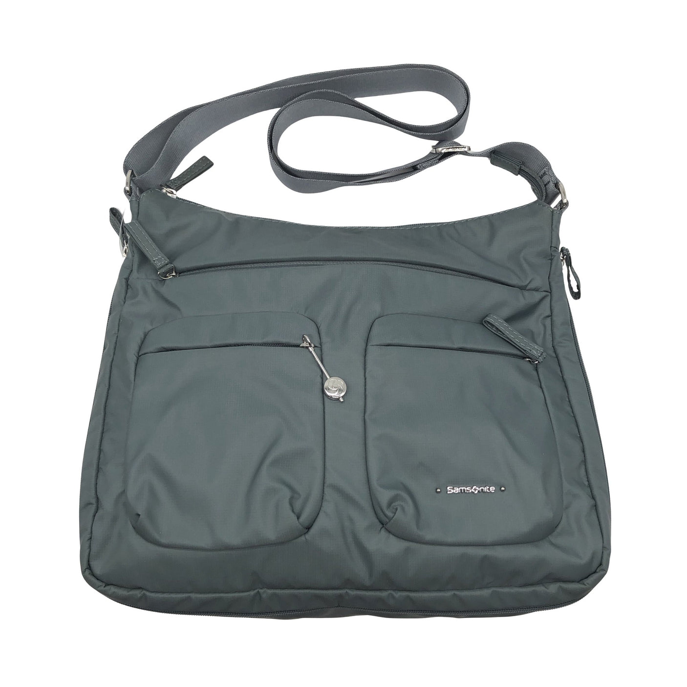 Unisex Samsonite - Olkalaukku, koko Midi - Harmaa (1)