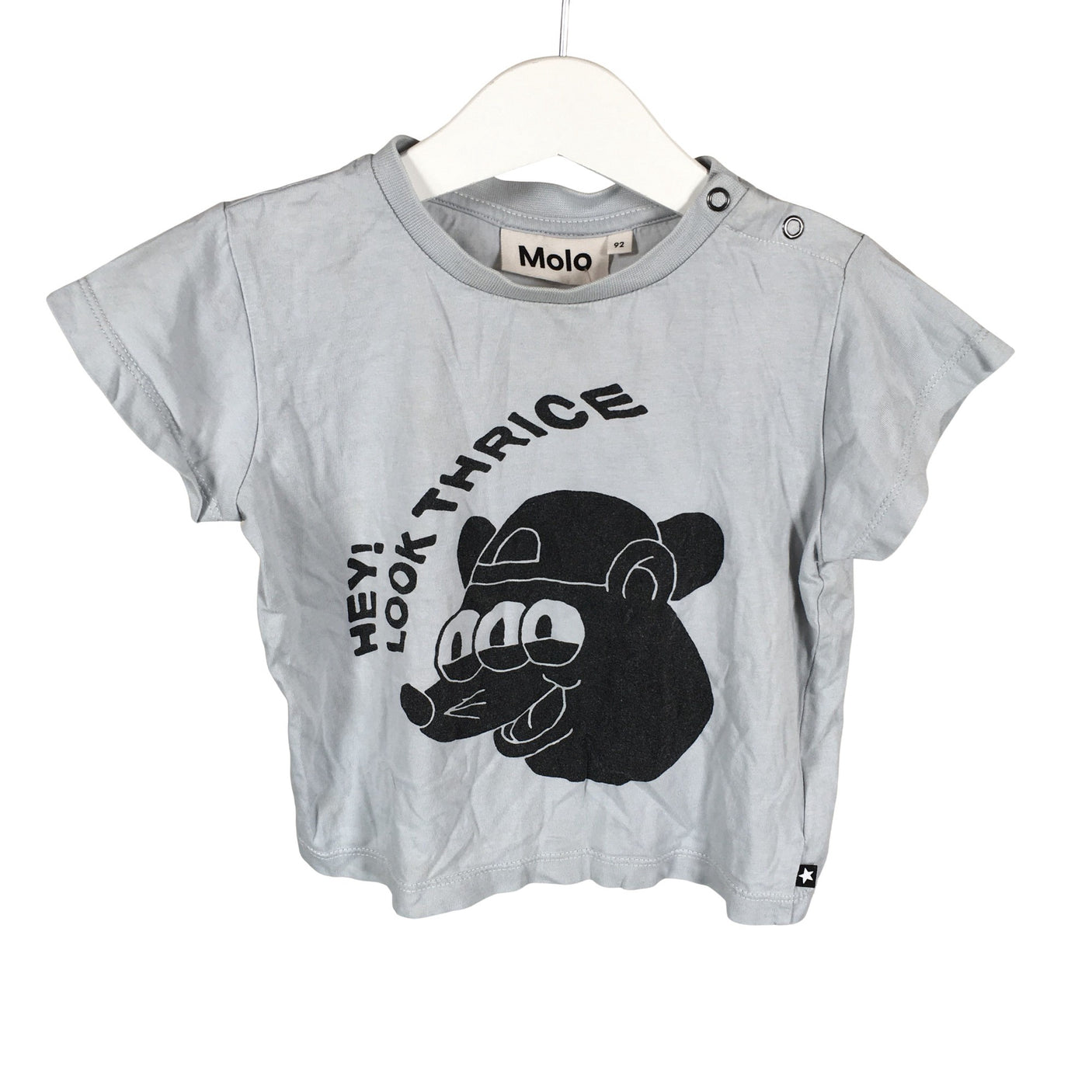 Unisex Molo Kids - T-paita, koko 86 - 92 - Vaaleansininen (1)