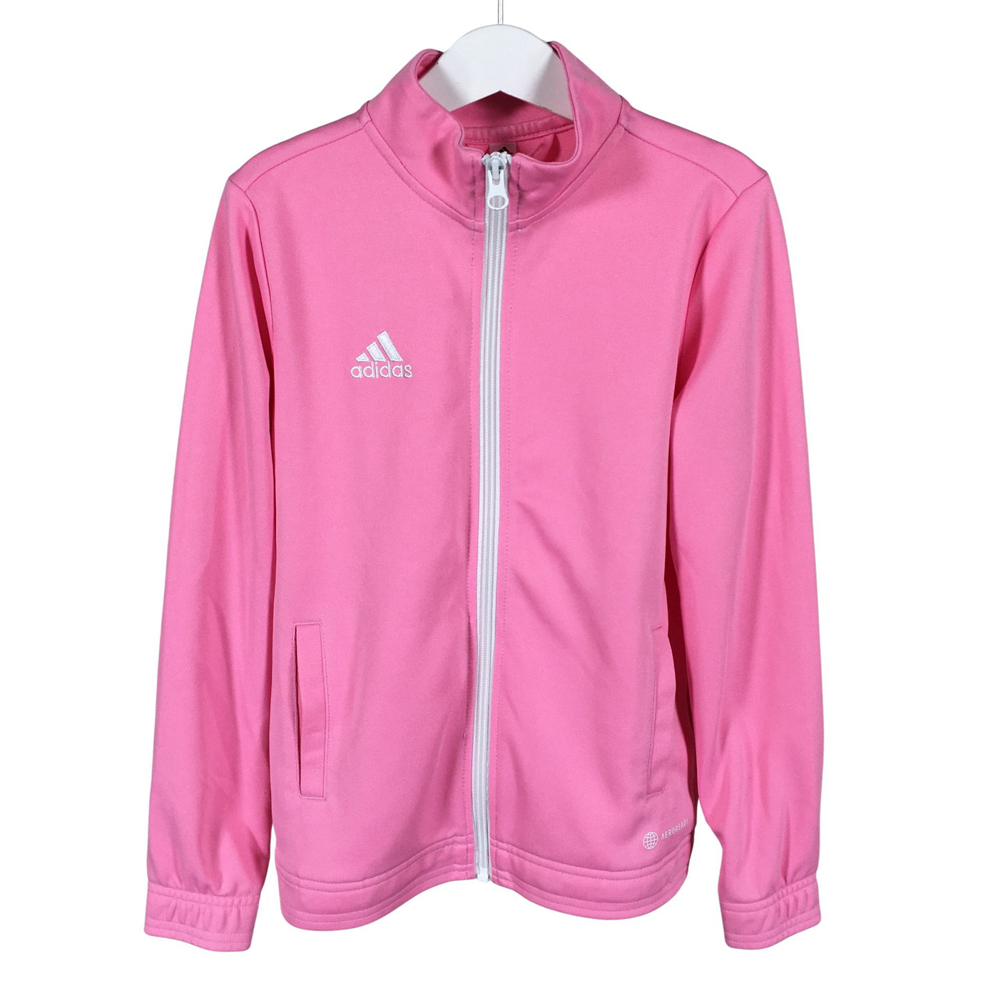 Tyttöjen Adidas - Verryttelytakki, koko 134 - 140 - Vaaleanpunainen (1)