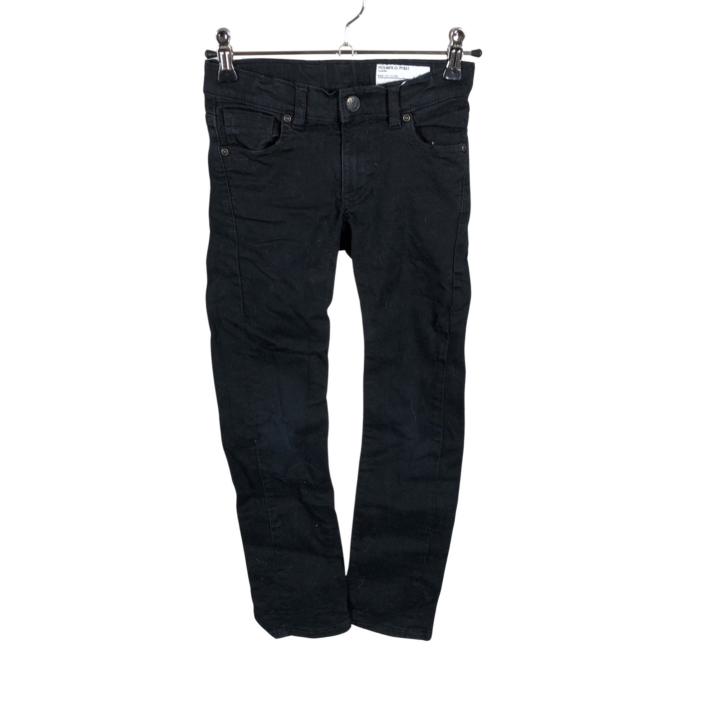 Unisex Polarn O. Pyret - Farkut, koko 122 - 128 - Musta (1)