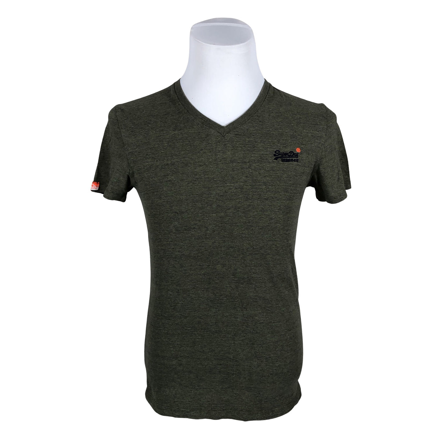 Miesten Superdry - T-paita, koko XS - Vihreä (1)