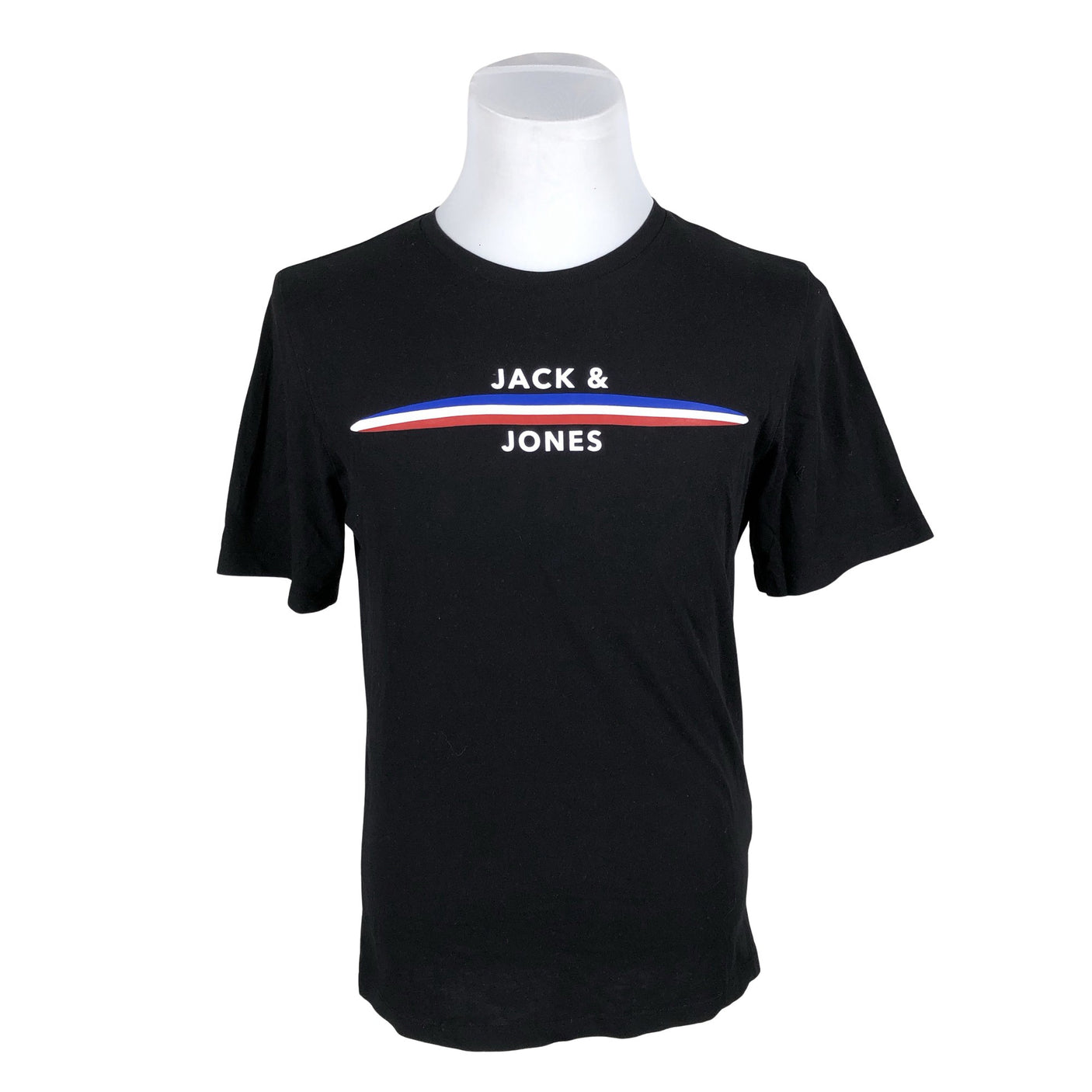 Miesten Jack & Jones - T-paita, koko S - Musta (1)