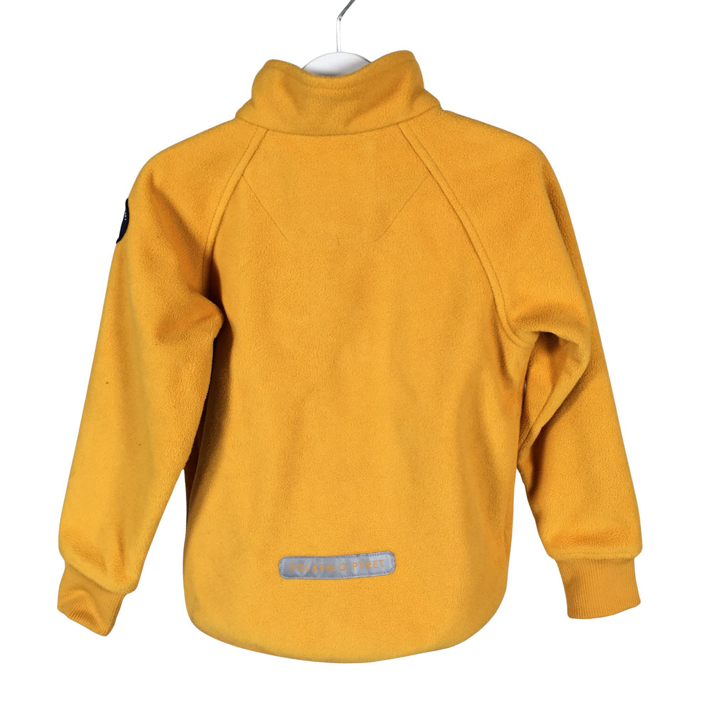 Unisex Polarn O. Pyret - Windfleecetakki, koko 98 - 104 - Keltainen (2)
